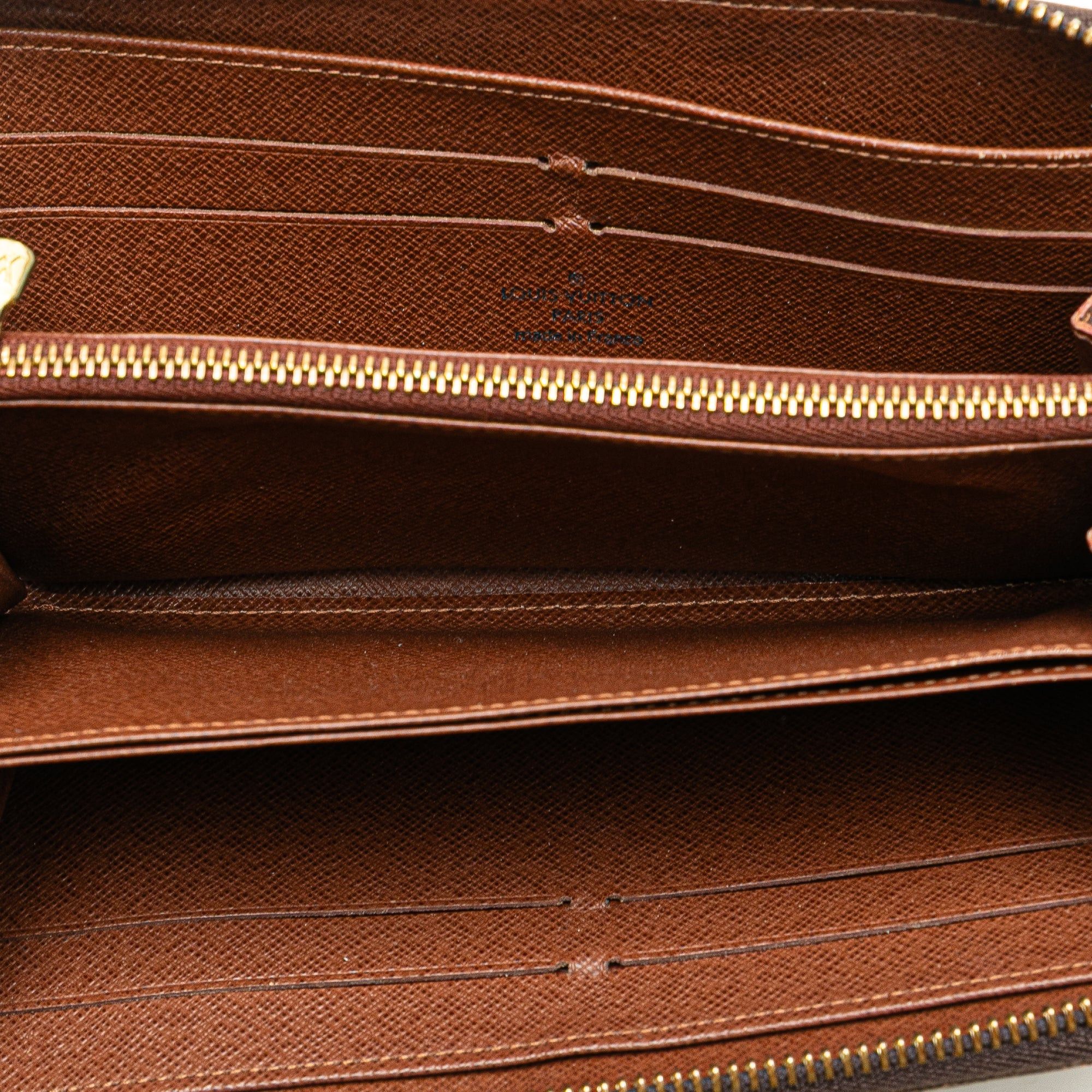 Louis Vuitton Louis Vuitton Monogram Zippy Long Wallet Brown Size ONE SIZE - 6 Thumbnail