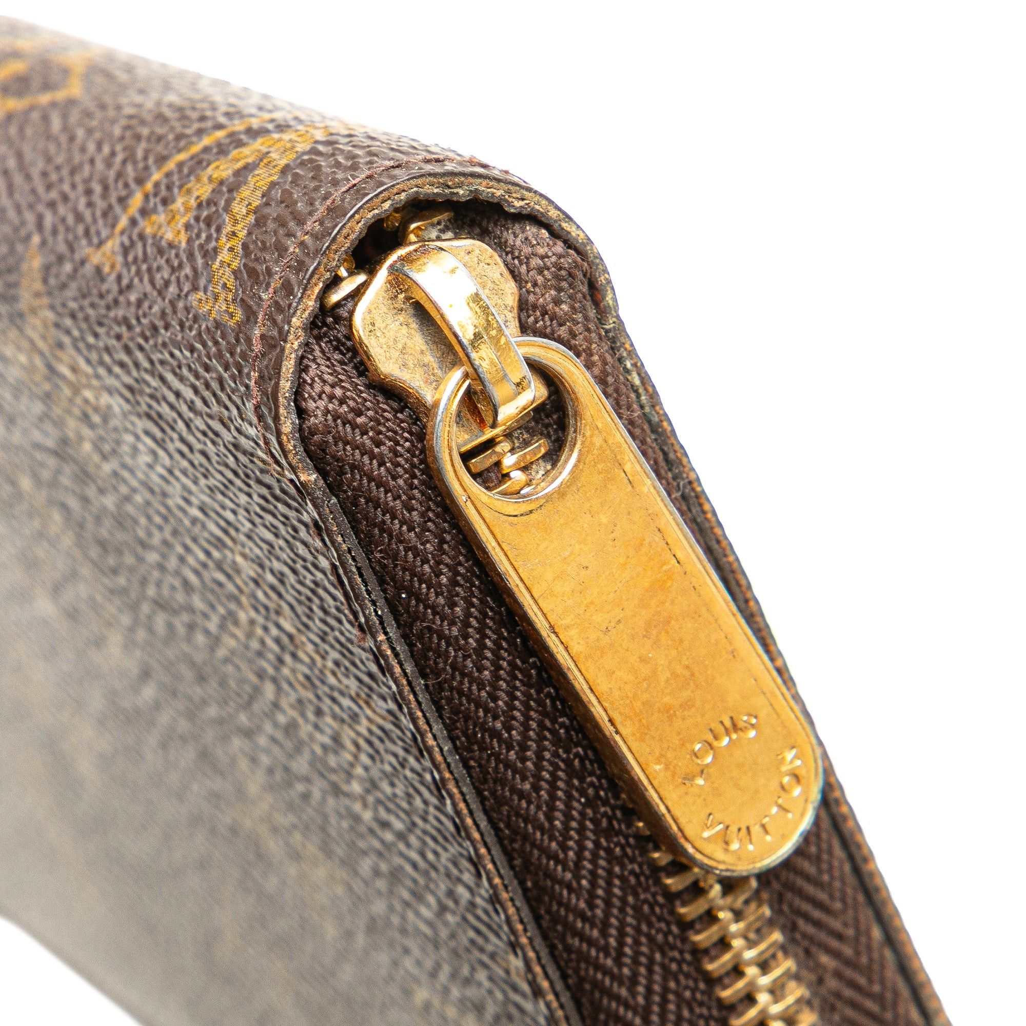 Louis Vuitton Louis Vuitton Monogram Zippy Long Wallet Brown Size ONE SIZE - 9 Thumbnail