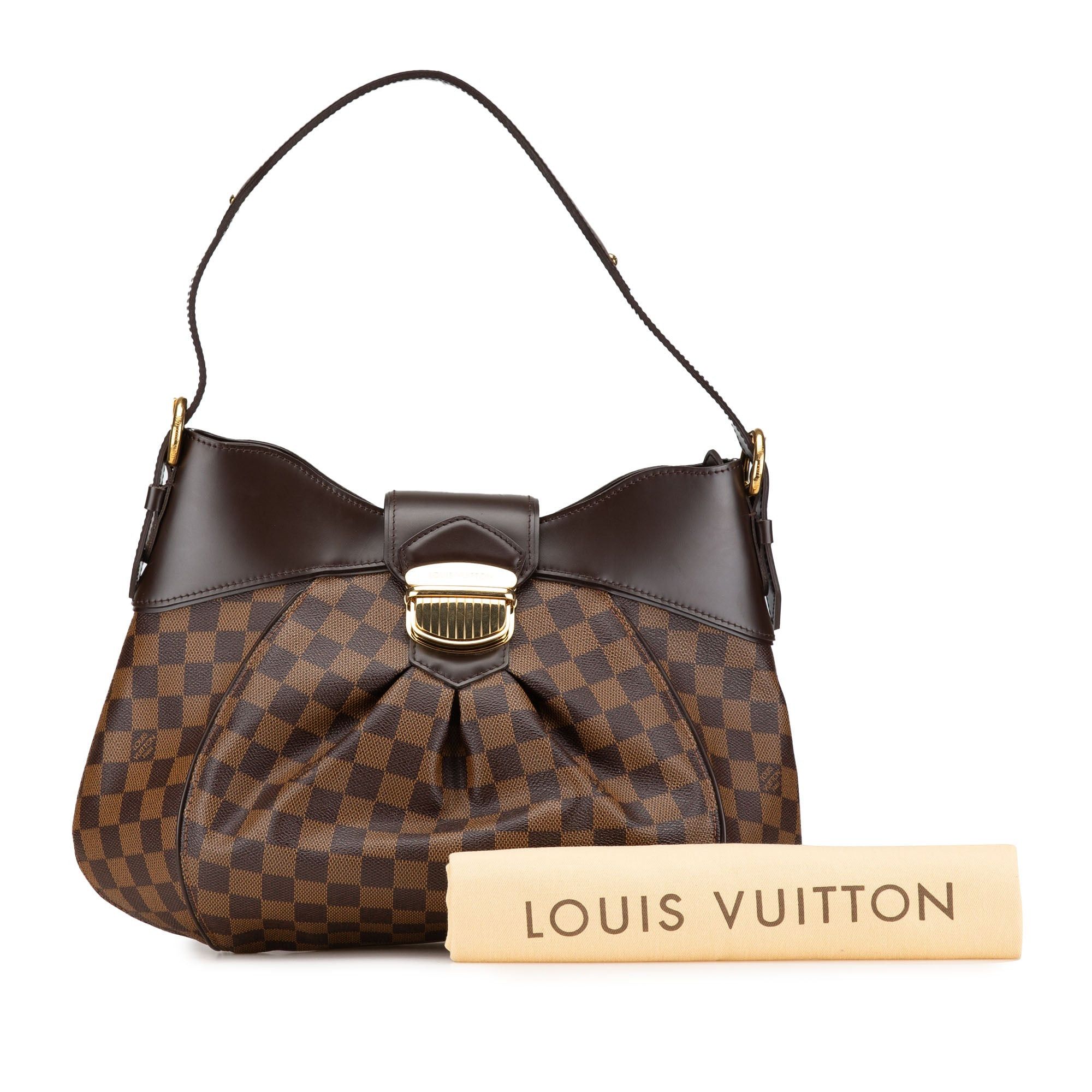 Louis Vuitton Louis Vuitton Damier Ebene Sistina MM Brown Size ONE SIZE - 10 Thumbnail