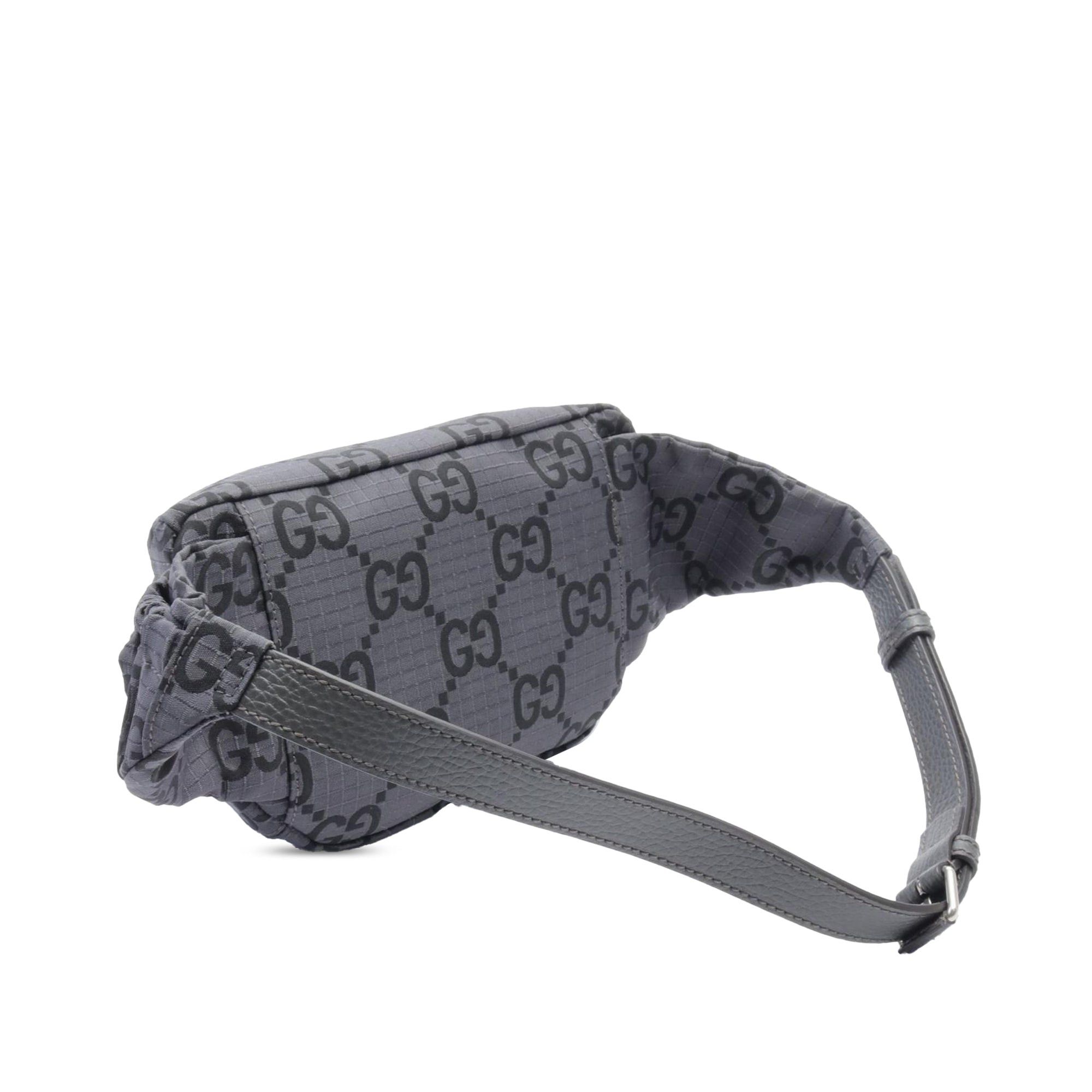 Gucci Gucci GG Nylon Ripstop Belt Bag Gray Size ONE SIZE - 2 Thumbnail