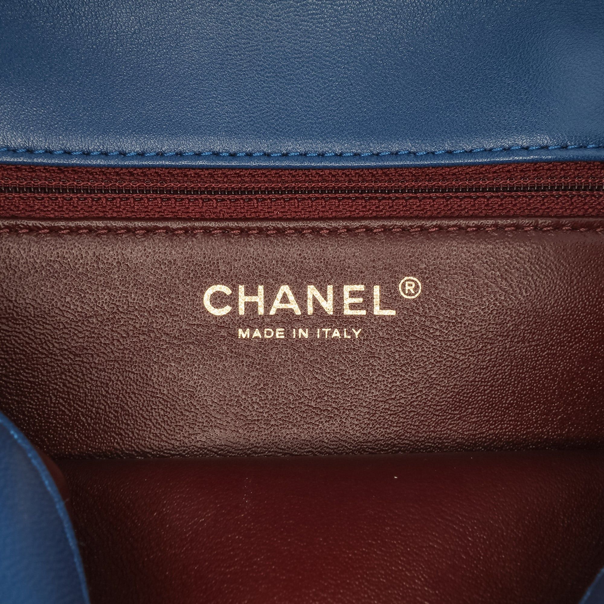 Chanel Chanel Medium Lambskin Trendy CC Flap Blue Size ONE SIZE - 5 Thumbnail