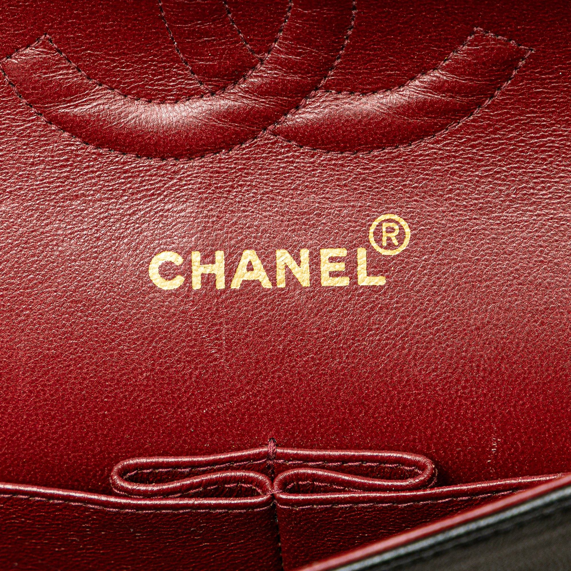 Chanel Chanel Medium Classic Lambskin Double Flap Black Size ONE SIZE - 5 Thumbnail