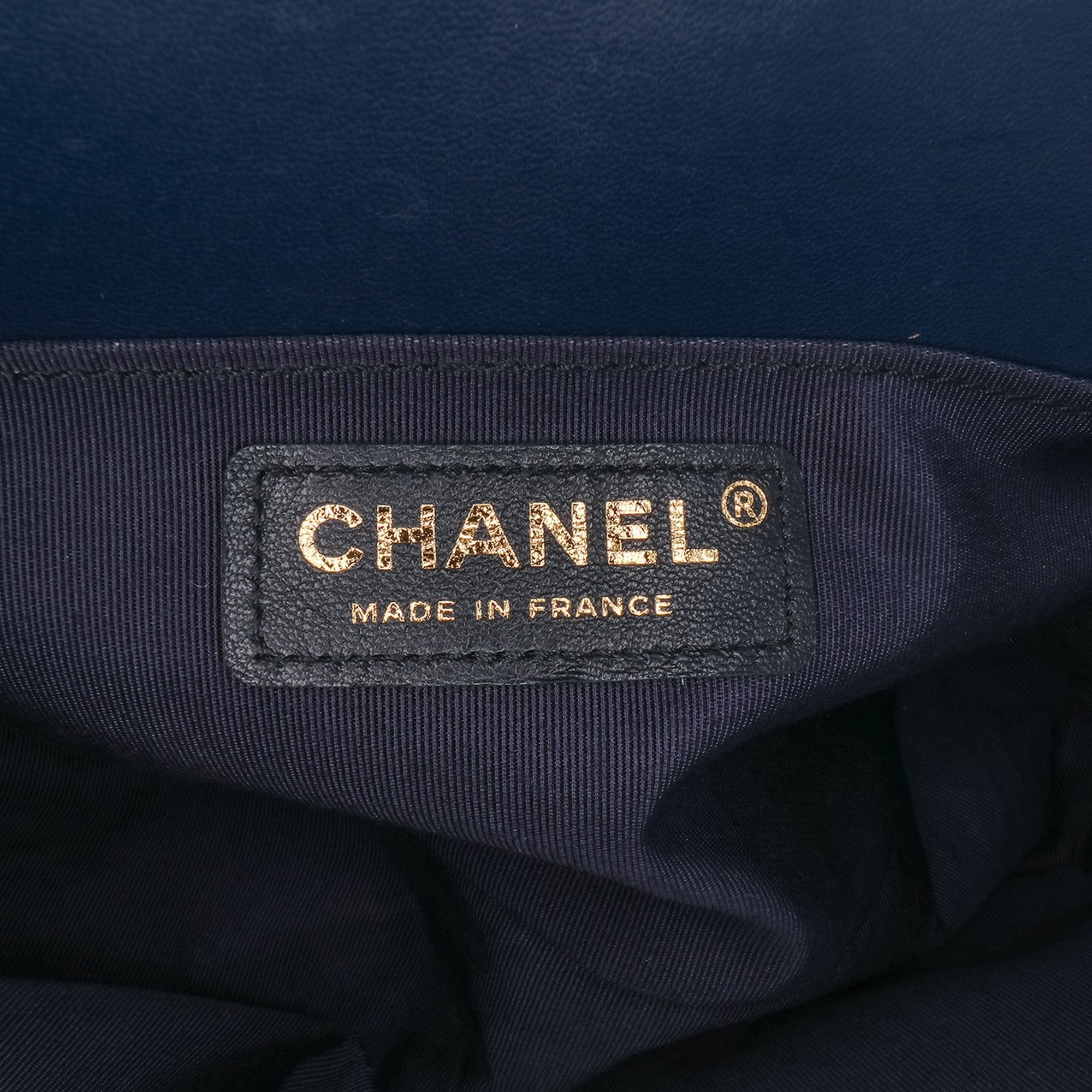 Chanel Chanel Medium Lambskin Boy Flap Blue Size ONE SIZE - 5 Thumbnail