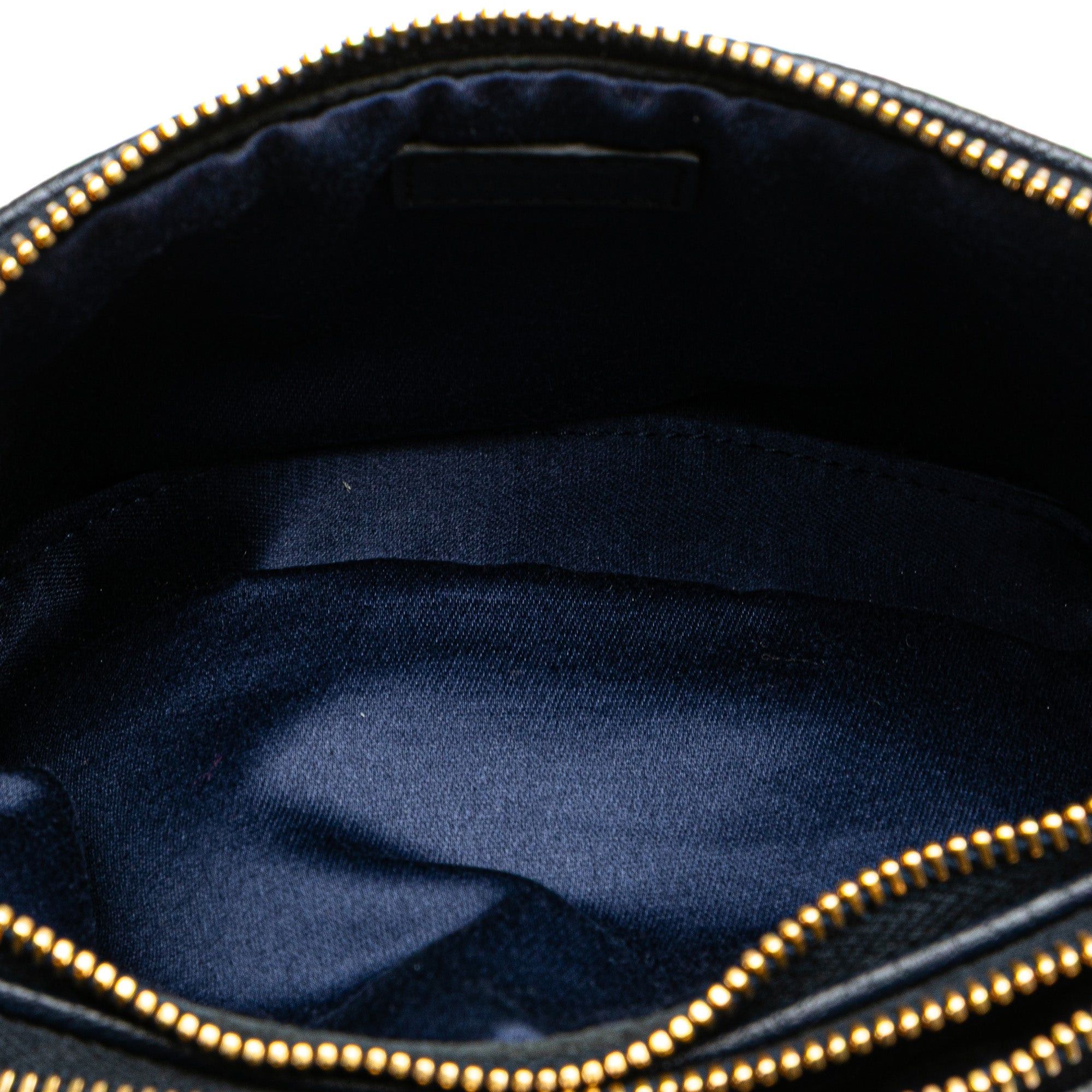 Miu Miu Miu Miu Madras Double Zip Camera Bag Blue Size ONE SIZE - 5 Thumbnail
