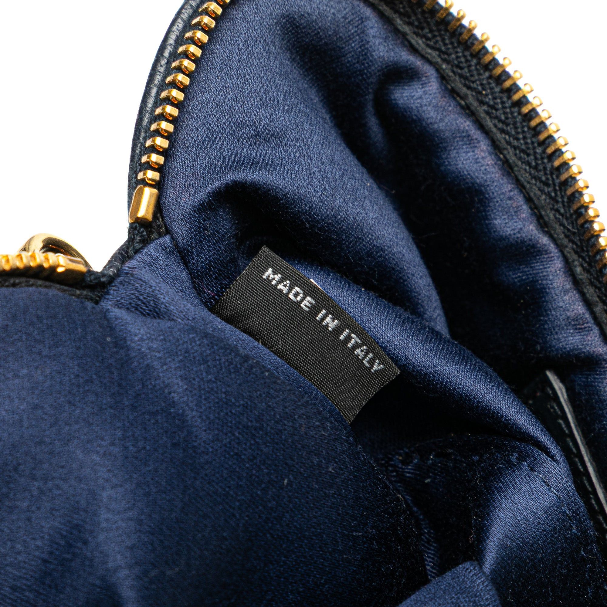 Miu Miu Miu Miu Madras Double Zip Camera Bag Blue Size ONE SIZE - 7 Thumbnail