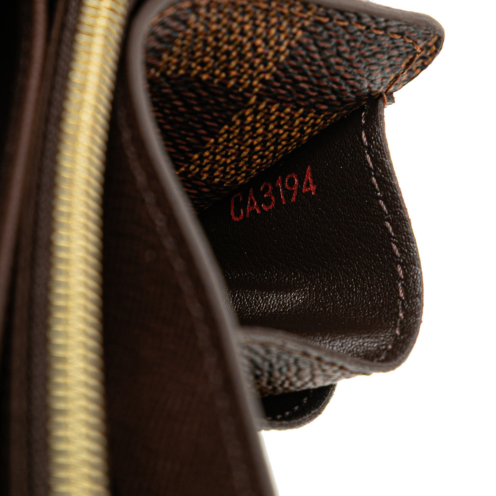 Louis Vuitton Louis Vuitton Damier Ebene Sarah Wallet Brown Size ONE SIZE - 7 Thumbnail