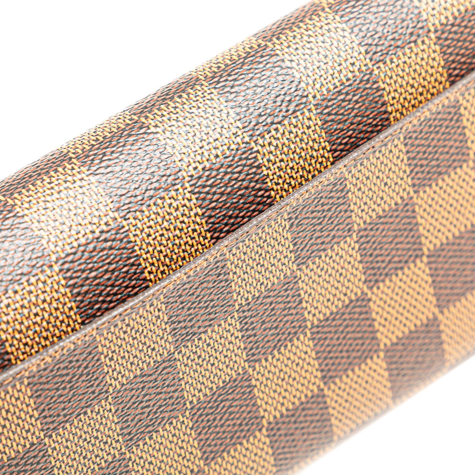 Louis Vuitton Louis Vuitton Damier Ebene Sarah Wallet Brown Size ONE SIZE - 9 Thumbnail