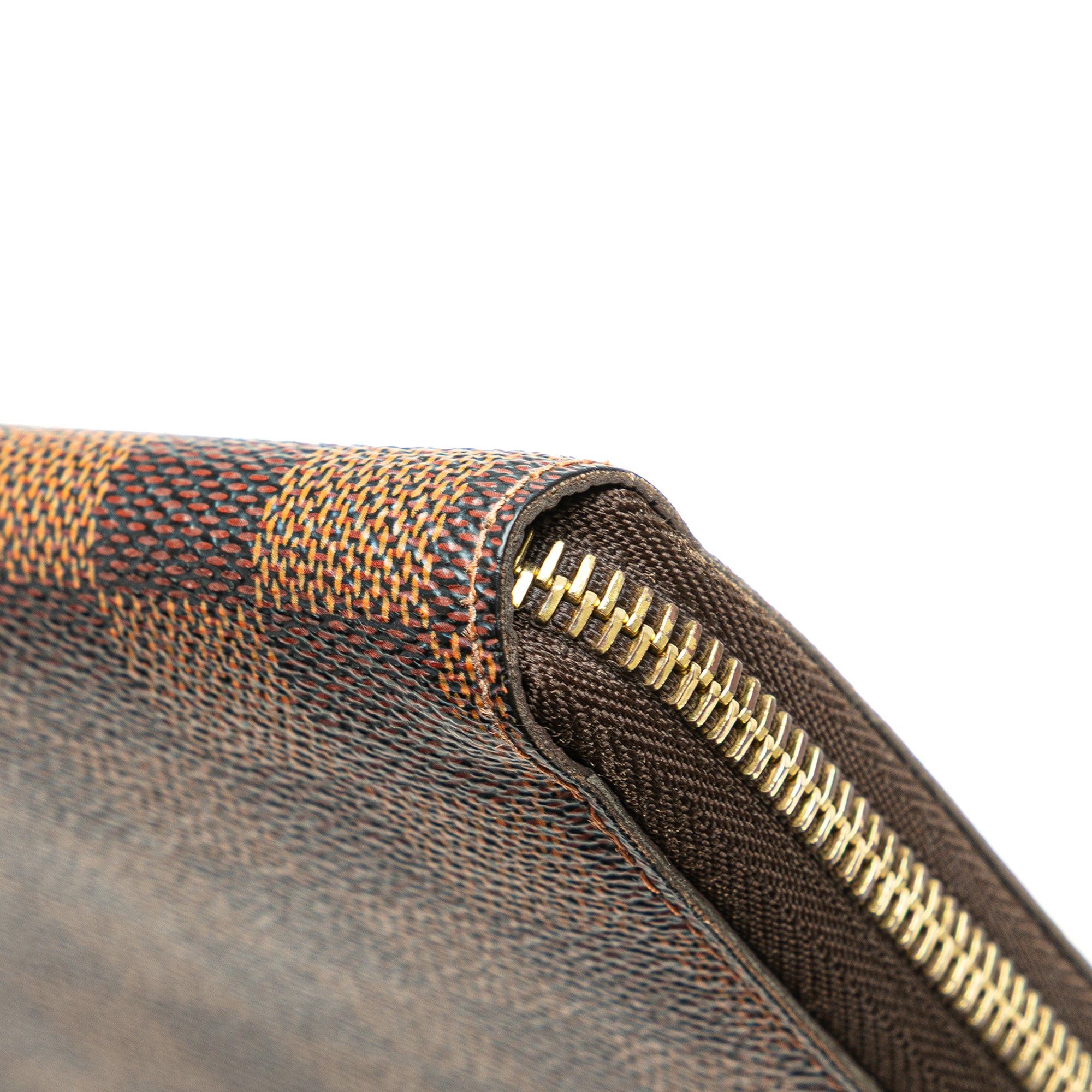 Louis Vuitton Louis Vuitton Damier Ebene Zippy Long Wallet Brown Size ONE SIZE - 11 Thumbnail
