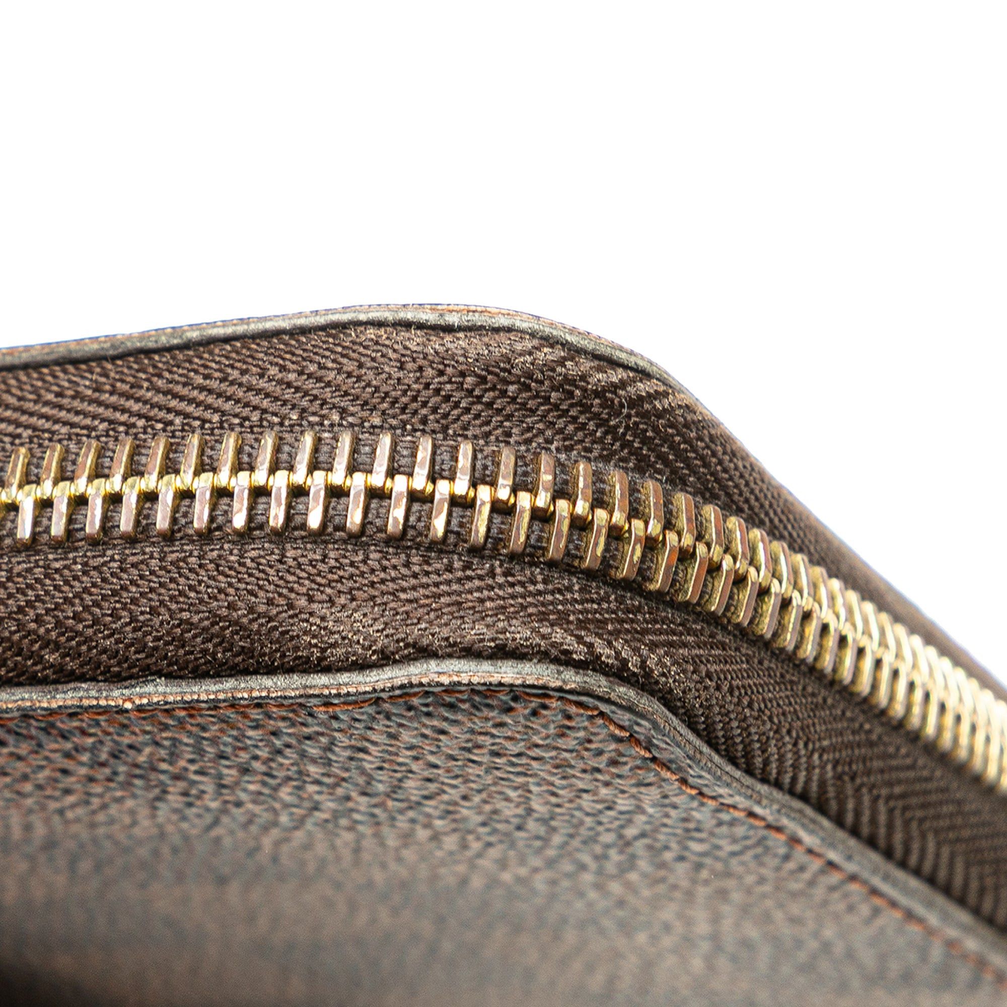 Louis Vuitton Louis Vuitton Damier Ebene Zippy Long Wallet Brown Size ONE SIZE - 9 Thumbnail