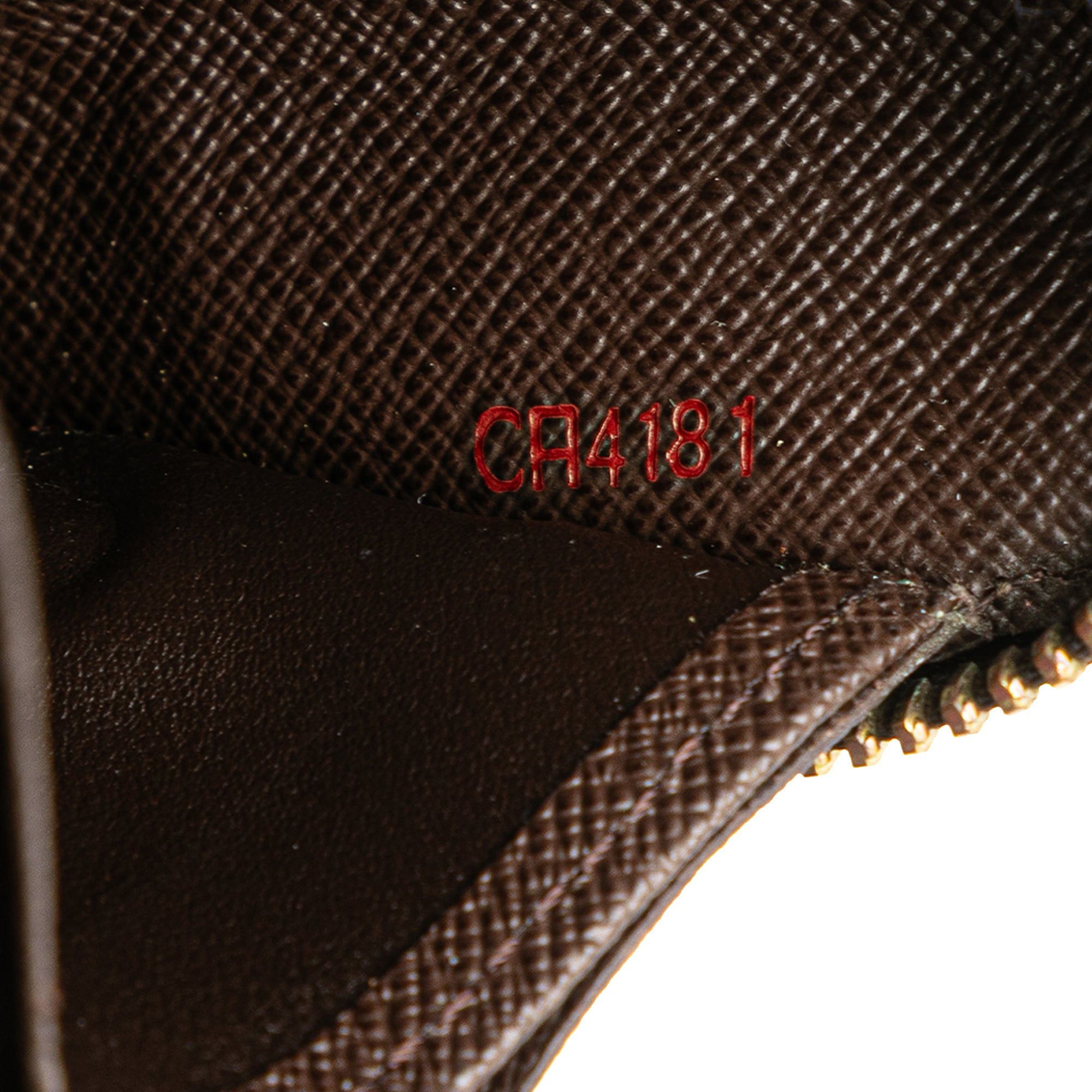 Louis Vuitton Louis Vuitton Damier Ebene Zippy Long Wallet Brown Size ONE SIZE - 7 Thumbnail