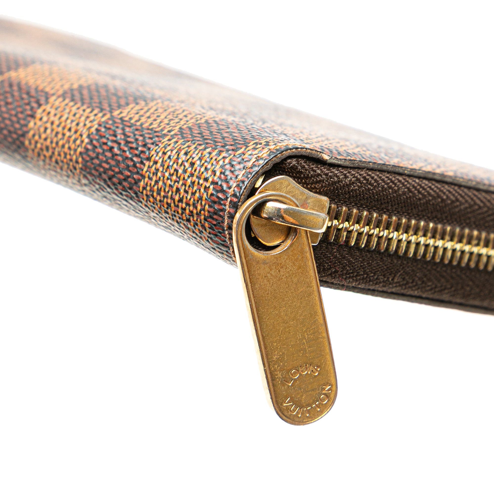Louis Vuitton Louis Vuitton Damier Ebene Zippy Long Wallet Brown Size ONE SIZE - 12 Thumbnail