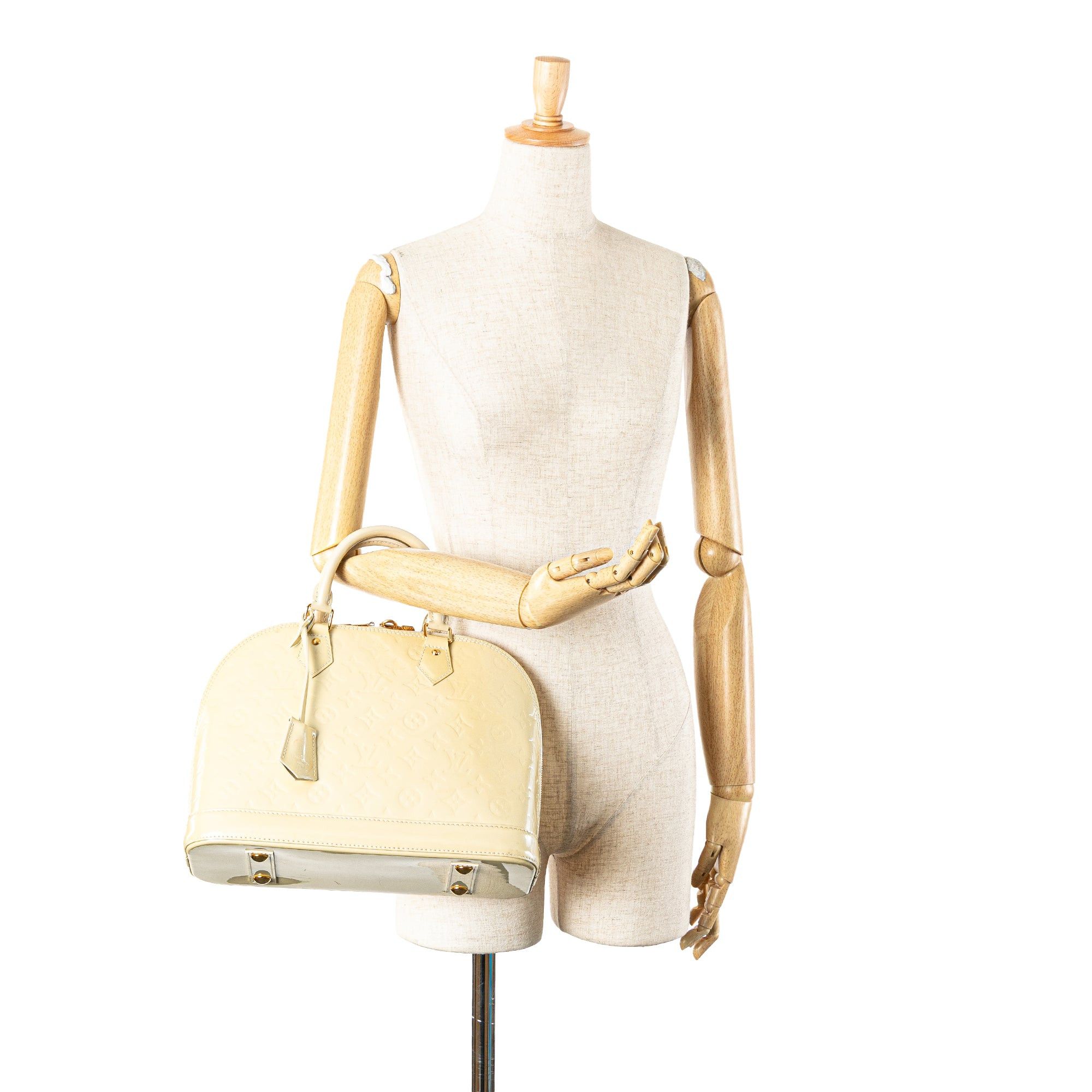Louis Vuitton Louis Vuitton Monogram Vernis Alma PM Brown Size ONE SIZE - 11 Thumbnail