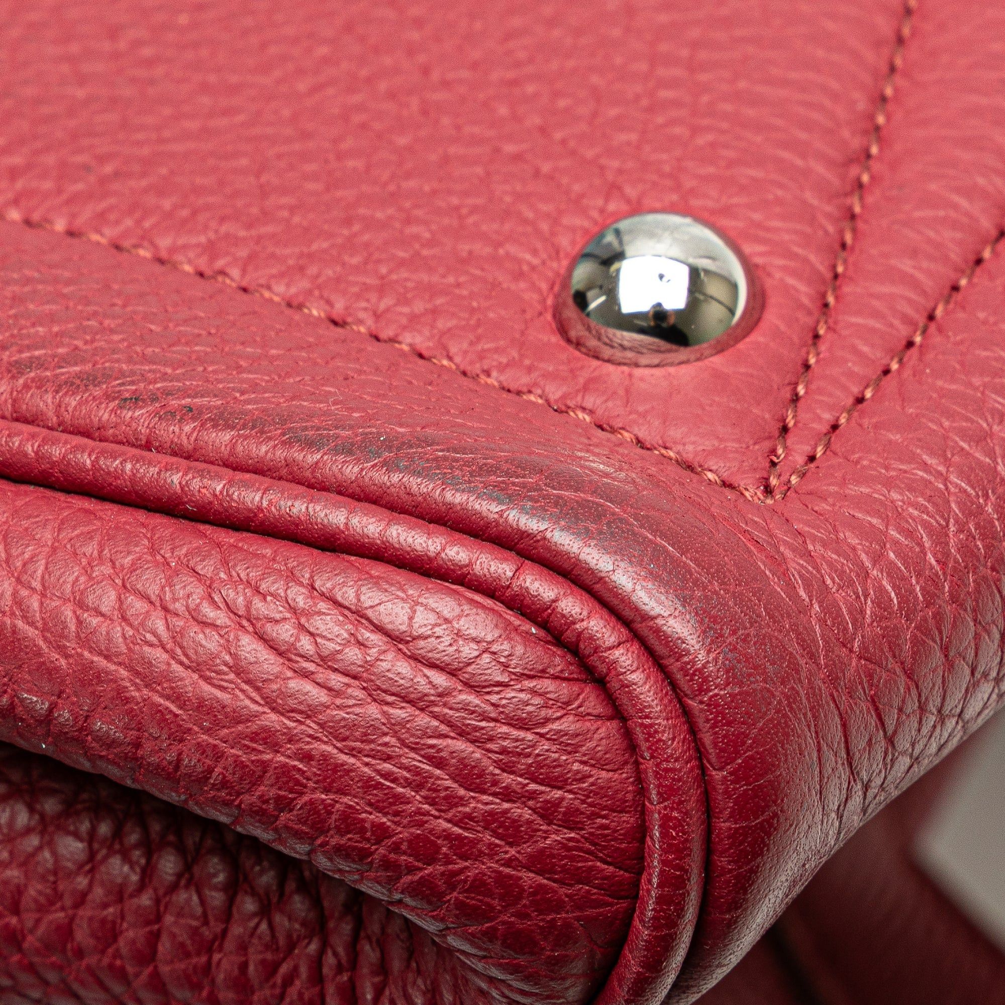 Hermes Hermès Clemence Victoria II 35 Red Size ONE SIZE - 9 Thumbnail