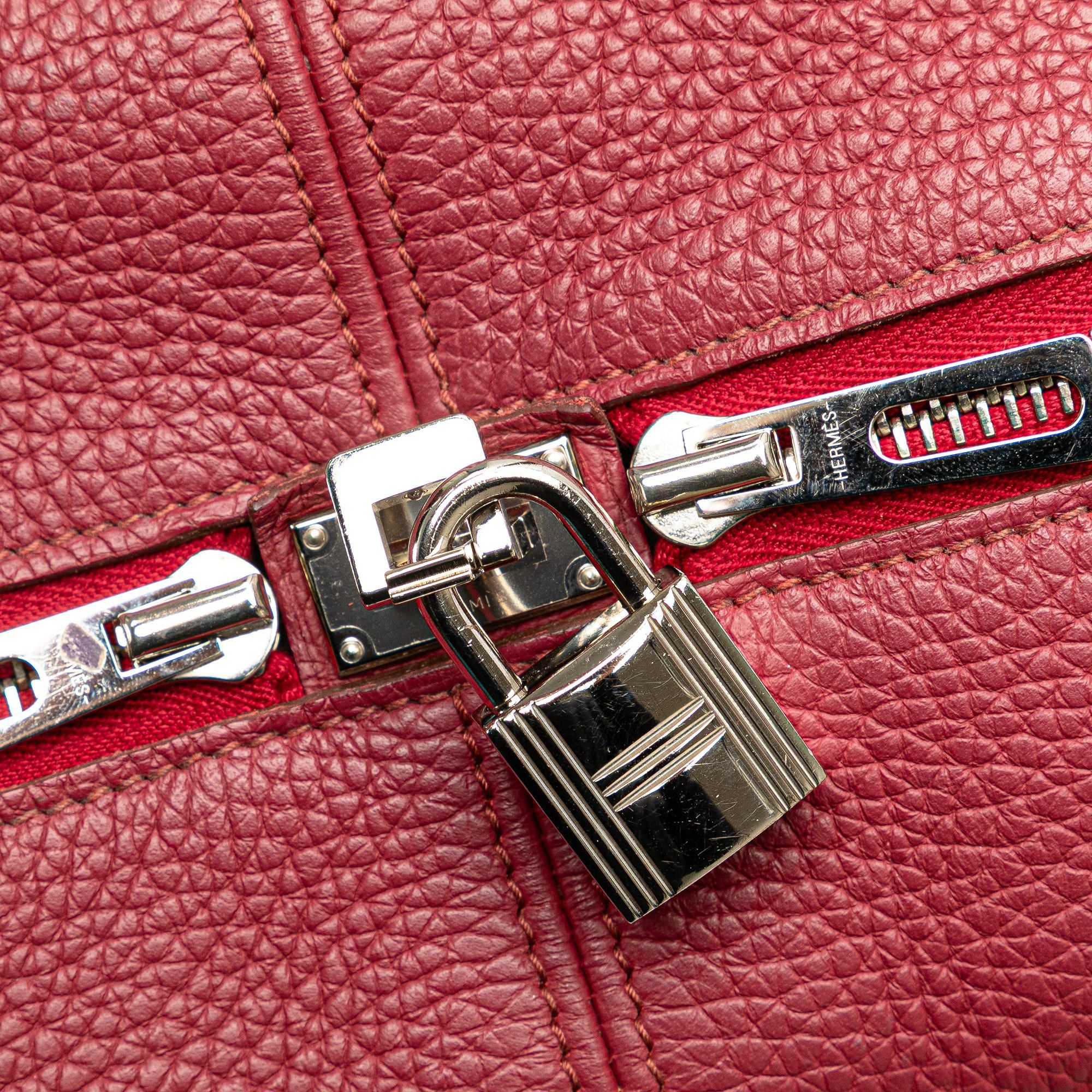 Hermes Hermès Clemence Victoria II 35 Red Size ONE SIZE - 8 Thumbnail