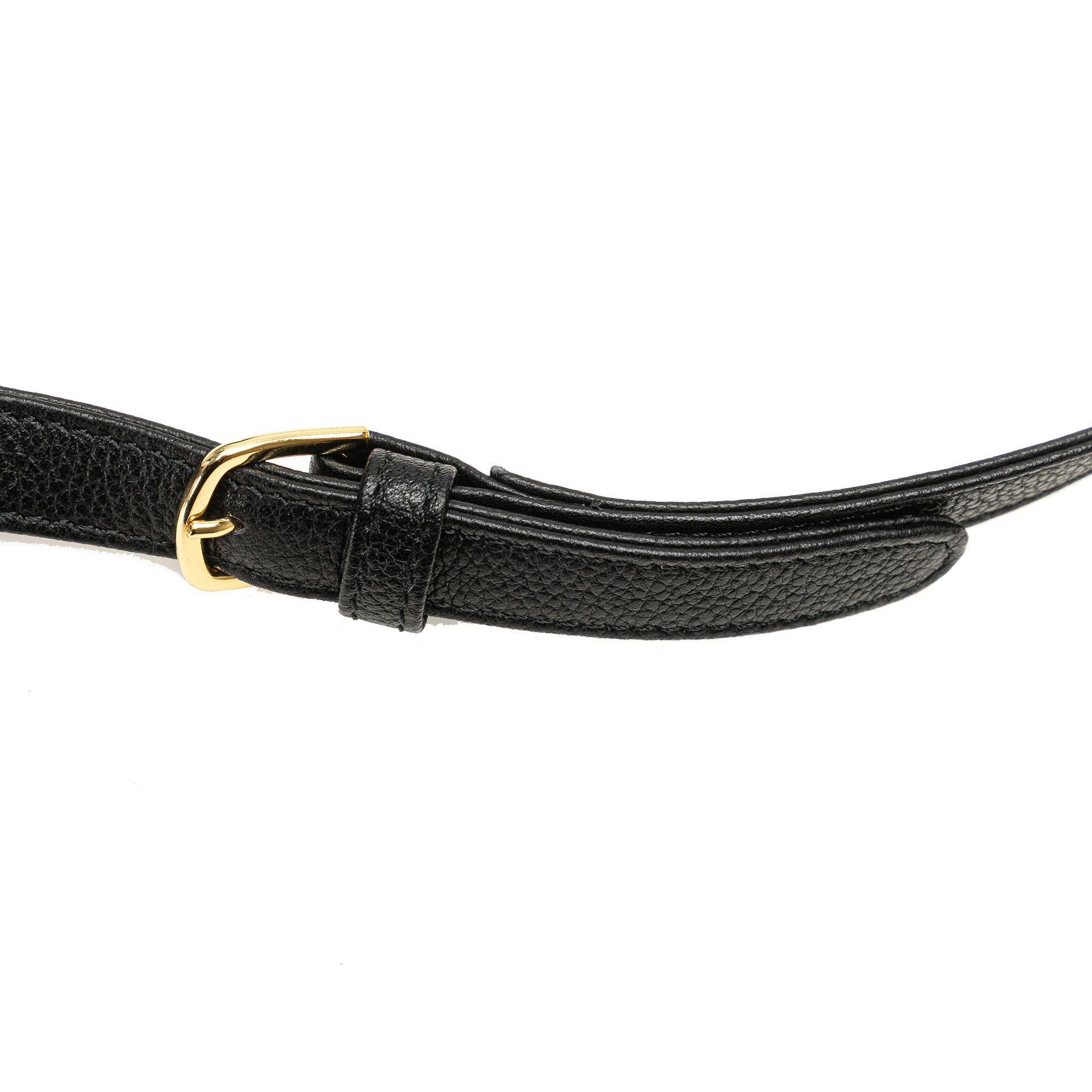 Yves Saint Laurent Yves Saint Laurent Leather Satchel Black Size ONE SIZE - 10 Thumbnail