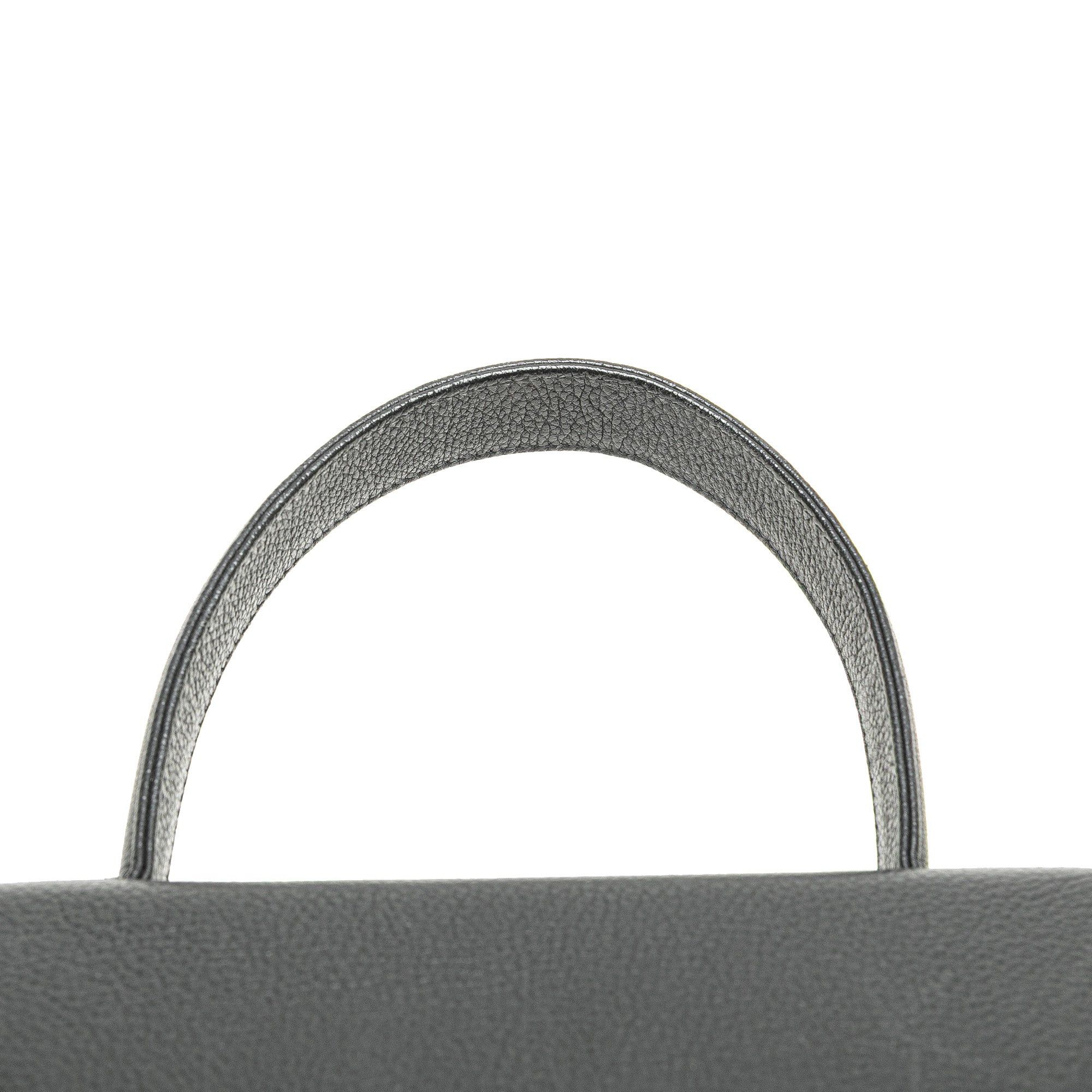 Yves Saint Laurent Yves Saint Laurent Leather Satchel Black Size ONE SIZE - 9 Thumbnail