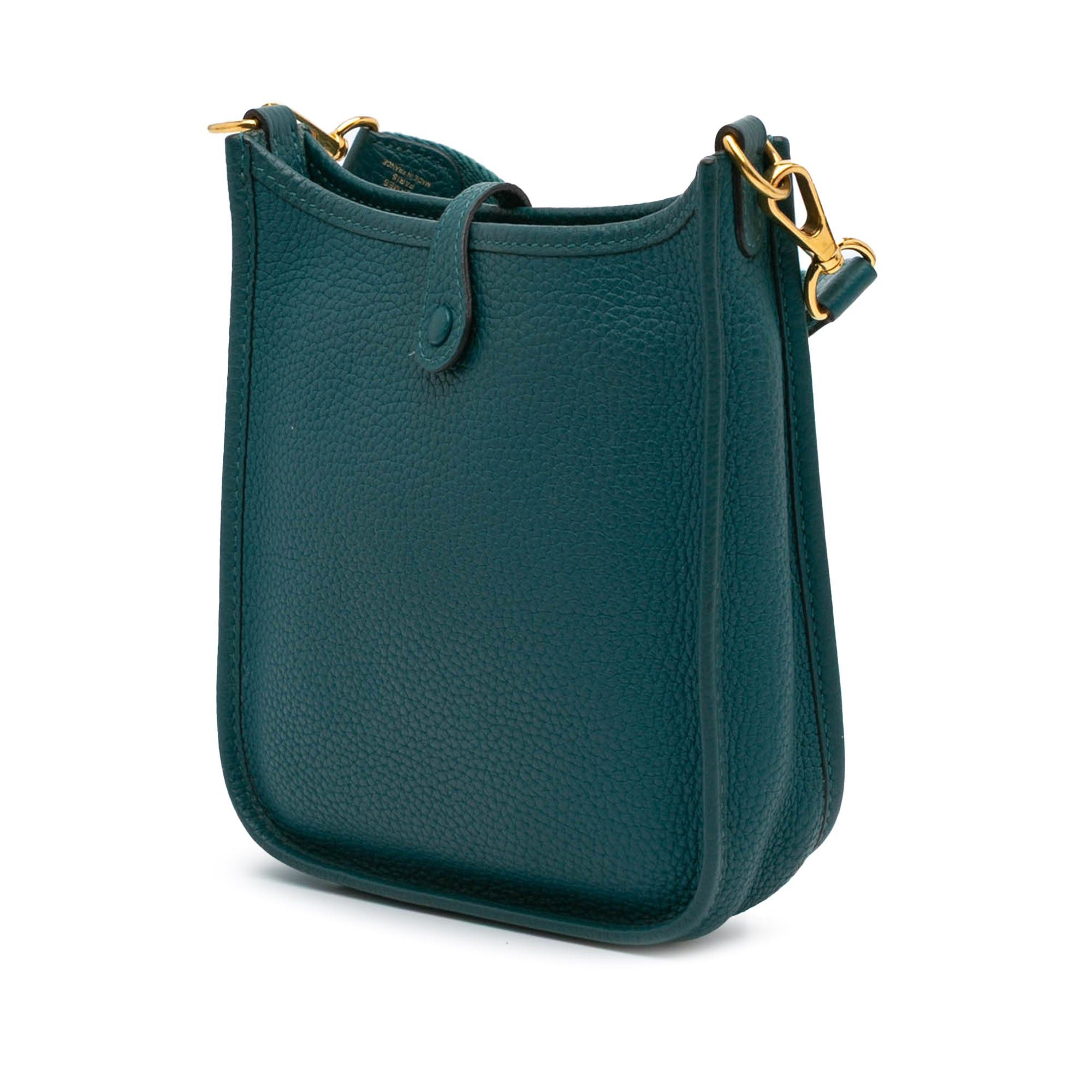 Hermes Hermès Clemence Evelyne III TPM Blue Size ONE SIZE - 2 Thumbnail