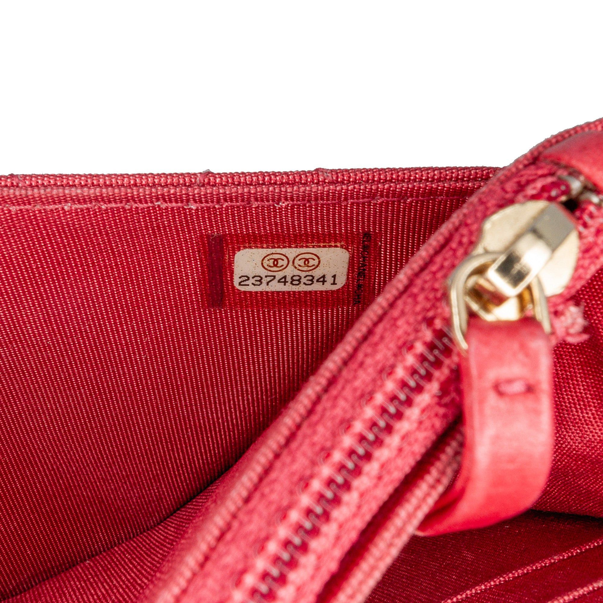 Chanel Chanel CC Tweed Wallet On Chain Pink Size ONE SIZE - 5 Thumbnail
