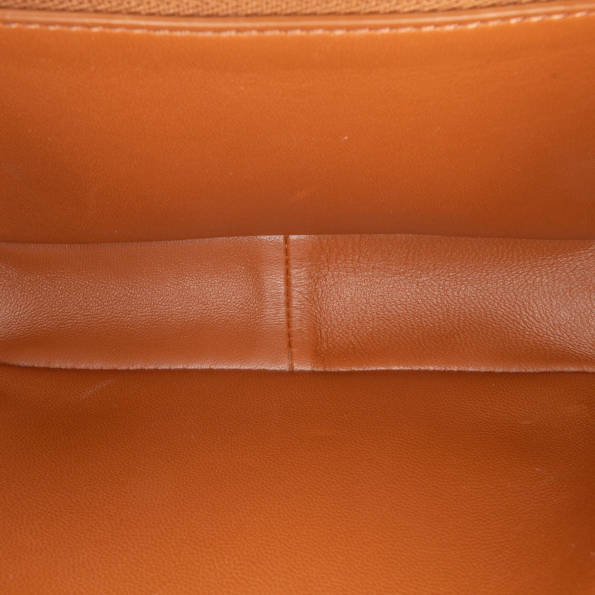 Celine Celine Teen Coated Canvas Triomphe Crossbody Brown Size ONE SIZE - 6 Thumbnail