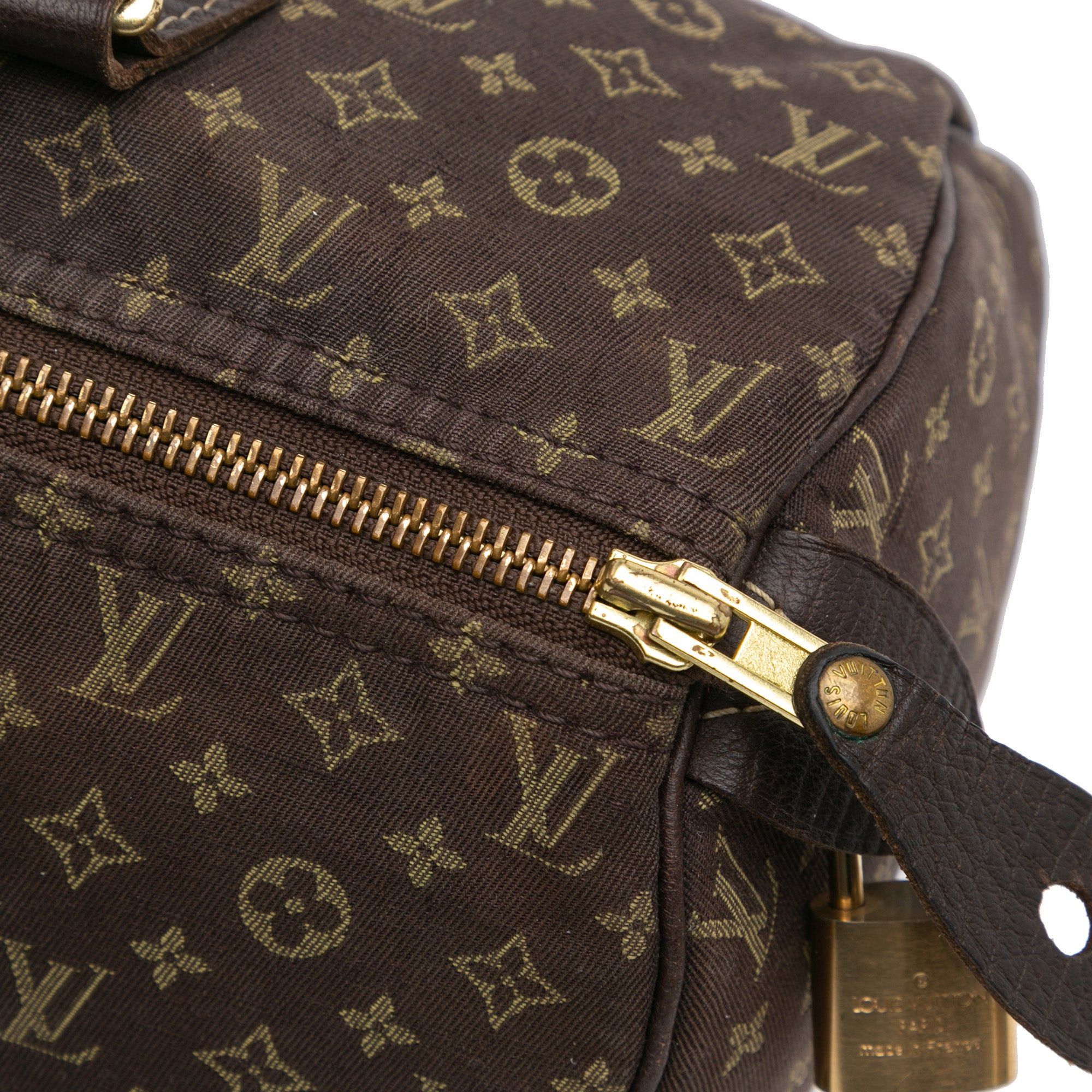 Louis Vuitton Louis Vuitton Monogram Mini Lin Speedy 30 Brown Size ONE SIZE - 7 Thumbnail