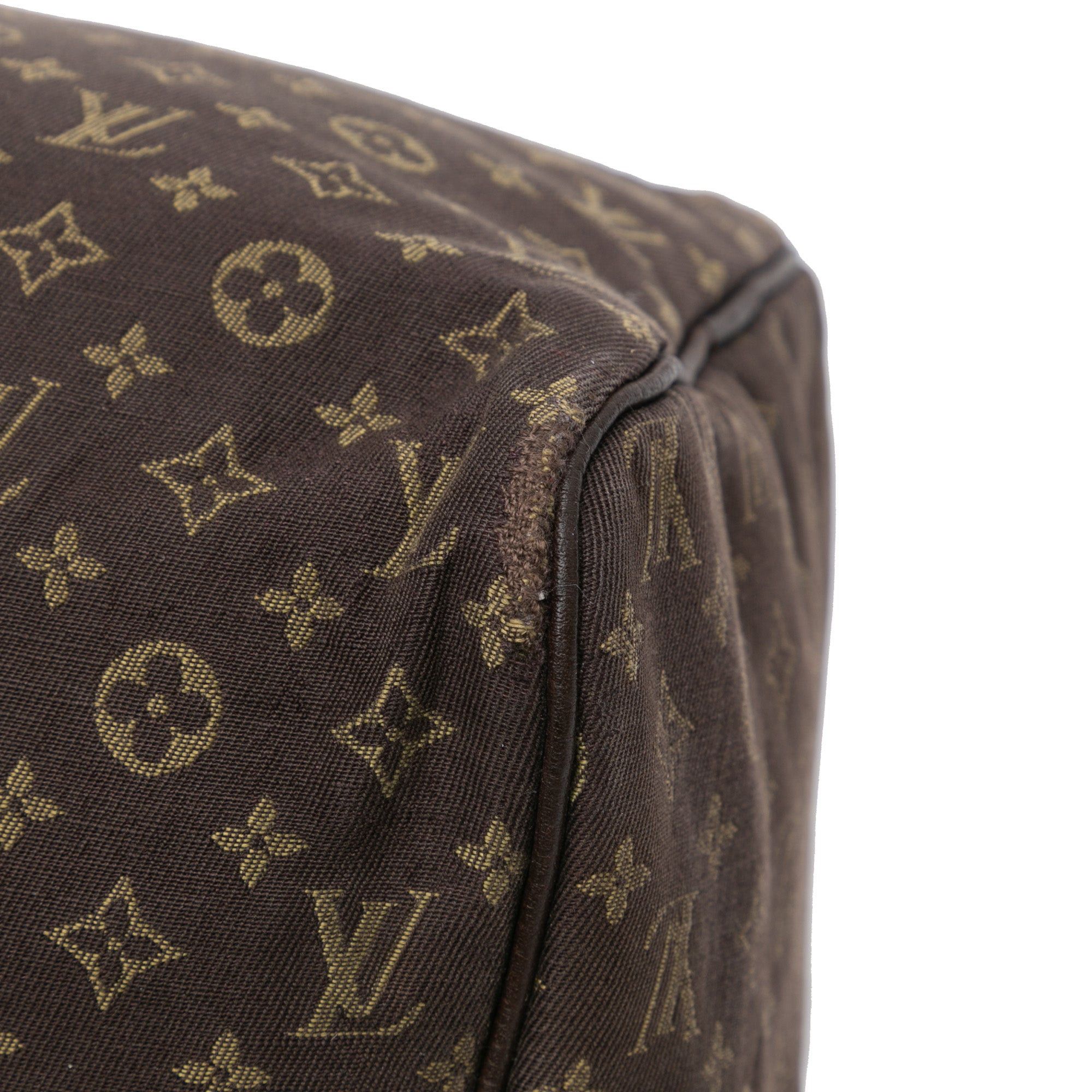 Louis Vuitton Louis Vuitton Monogram Mini Lin Speedy 30 Brown Size ONE SIZE - 10 Thumbnail