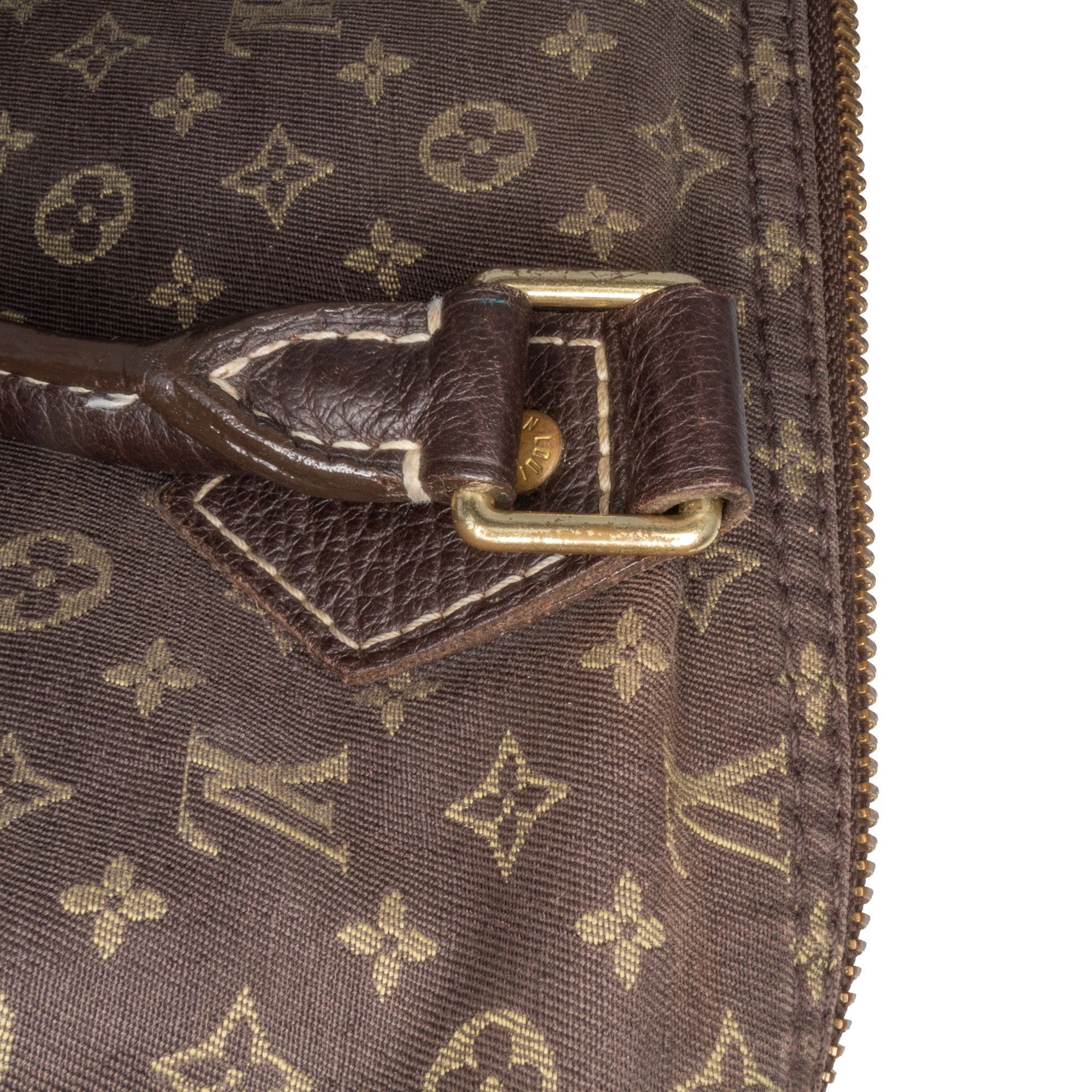 Louis Vuitton Louis Vuitton Monogram Mini Lin Speedy 30 Brown Size ONE SIZE - 11 Thumbnail