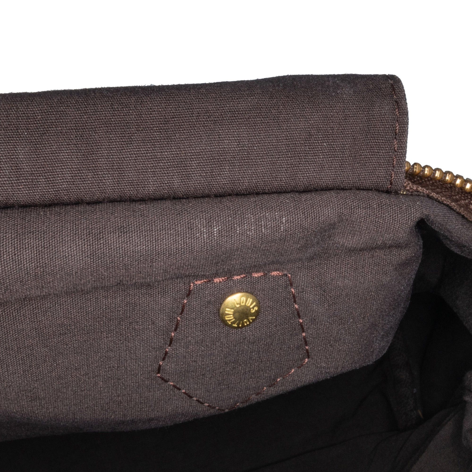 Louis Vuitton Louis Vuitton Monogram Mini Lin Speedy 30 Brown Size ONE SIZE - 6 Thumbnail