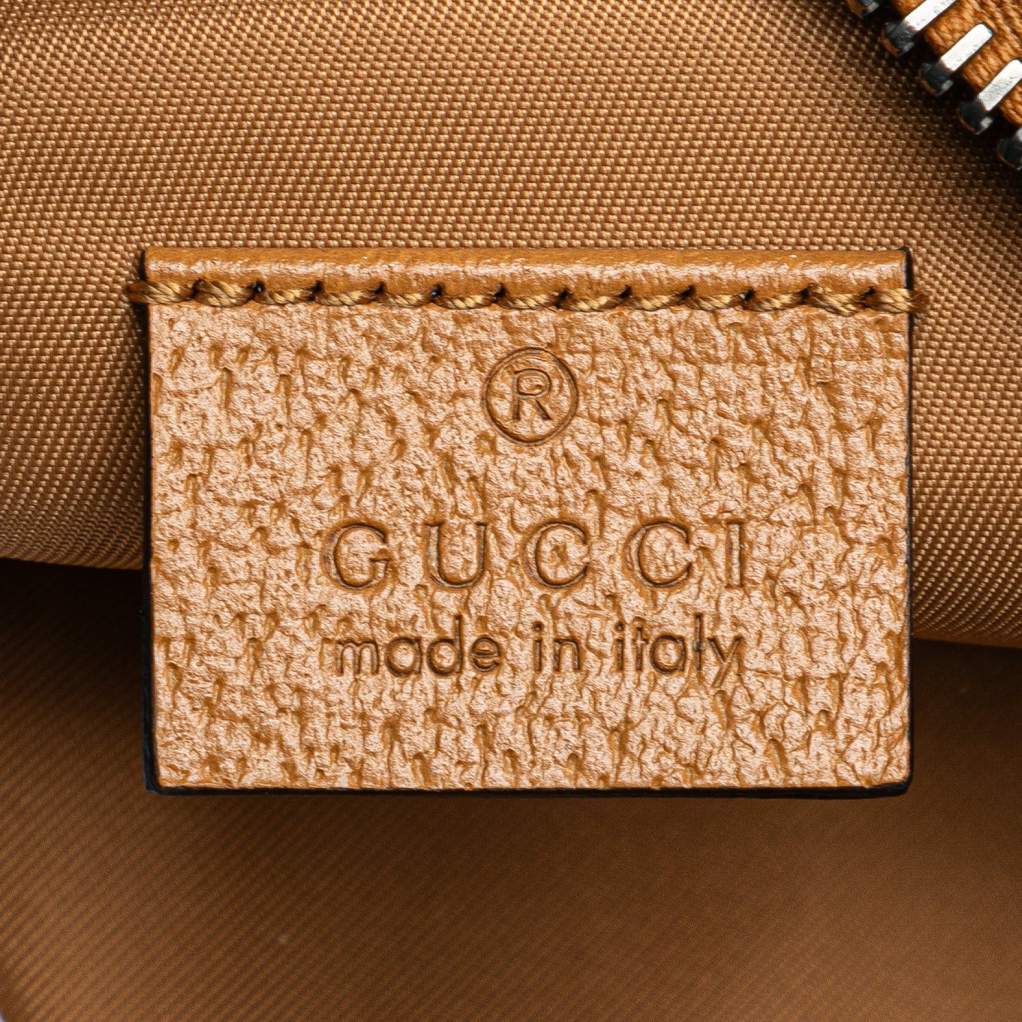 Gucci Gucci Corduroy Interlocking G Children's Star Belt Bag Brown Size ONE SIZE - 5 Thumbnail