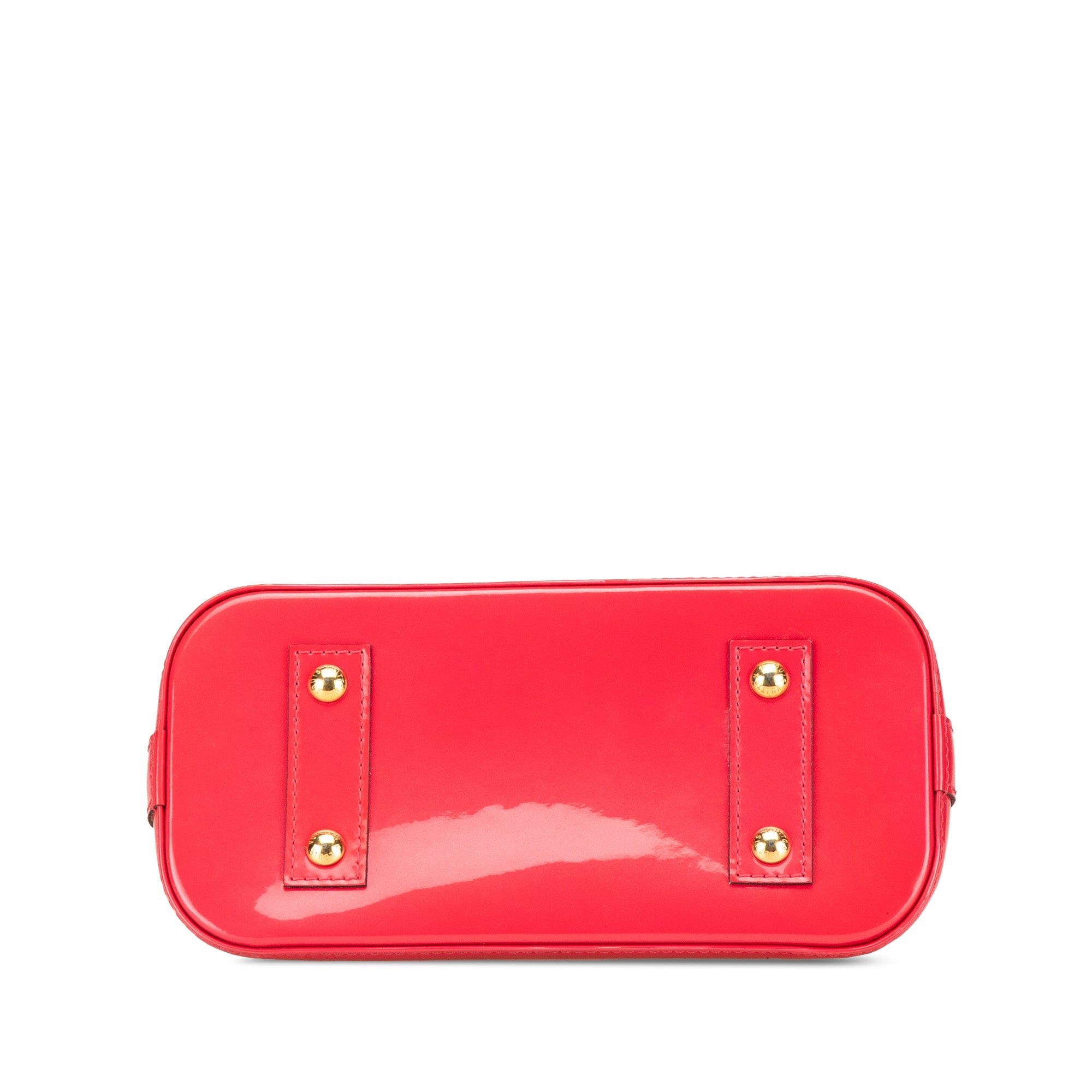 Louis Vuitton Louis Vuitton Monogram Vernis Alma BB Pink Size ONE SIZE - 3 Thumbnail