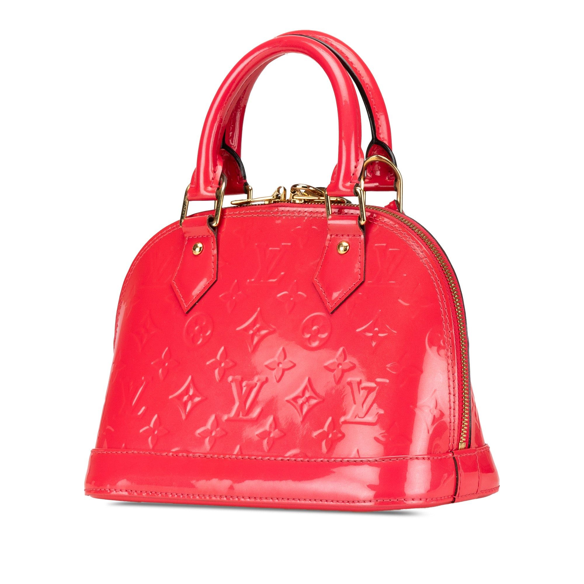 Louis Vuitton Louis Vuitton Monogram Vernis Alma BB Pink Size ONE SIZE - 2 Thumbnail