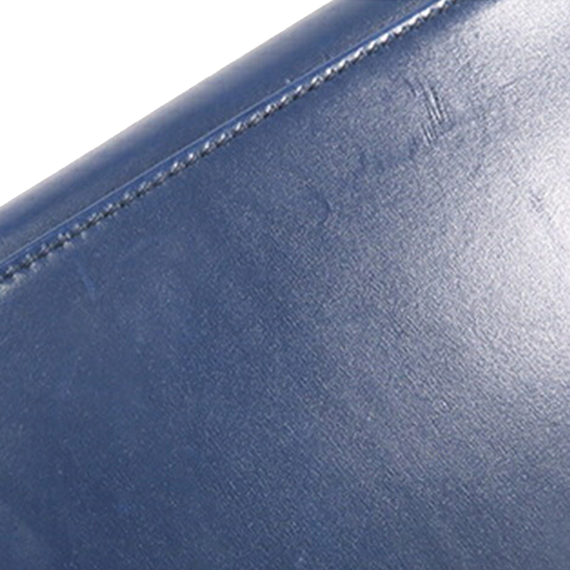 Hermes Hermès Box Calf Kelly Retourne 32 Blue Size ONE SIZE - 14 Thumbnail