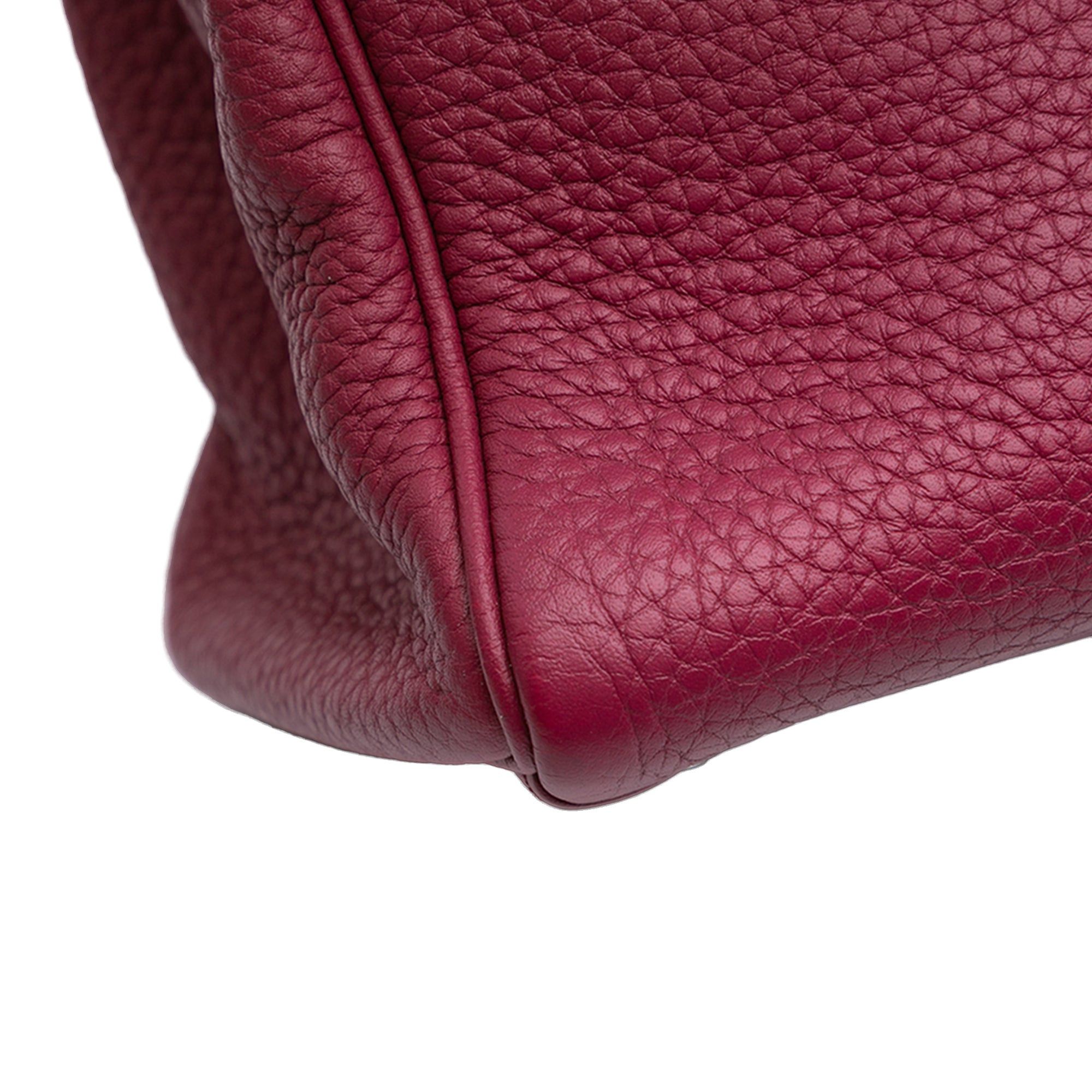 Hermes Hermès Clemence Kelly II Retourne 28 Red Size ONE SIZE - 9 Thumbnail