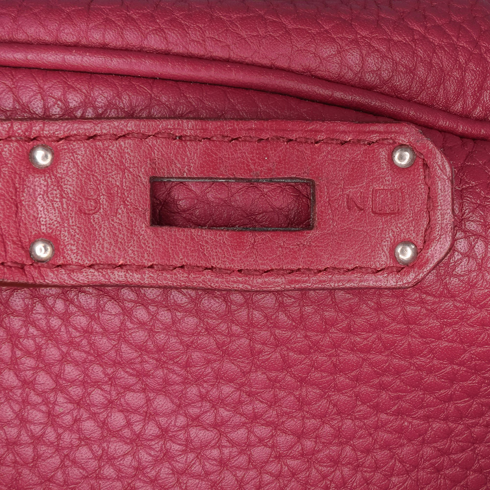Hermes Hermès Clemence Kelly II Retourne 28 Red Size ONE SIZE - 6 Thumbnail