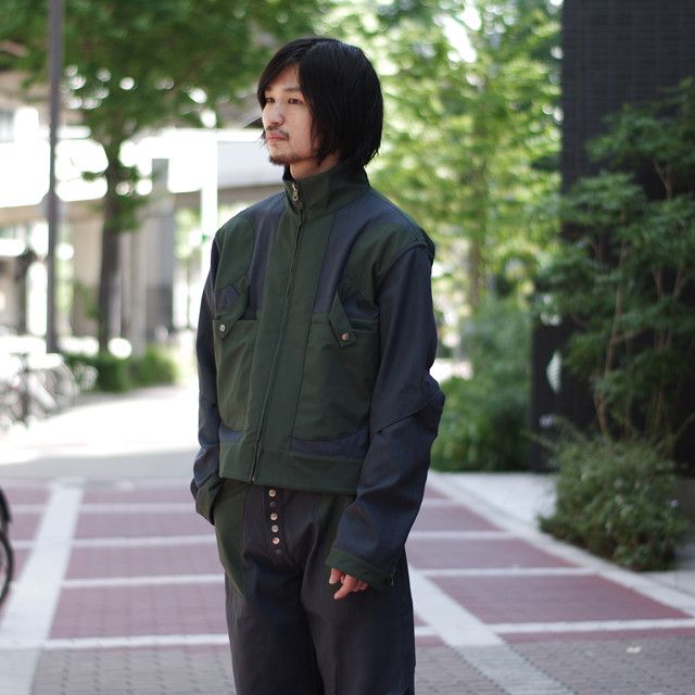 Kiko Kostadinov TRIPLE DART REVERSIBLE JACKET | Grailed