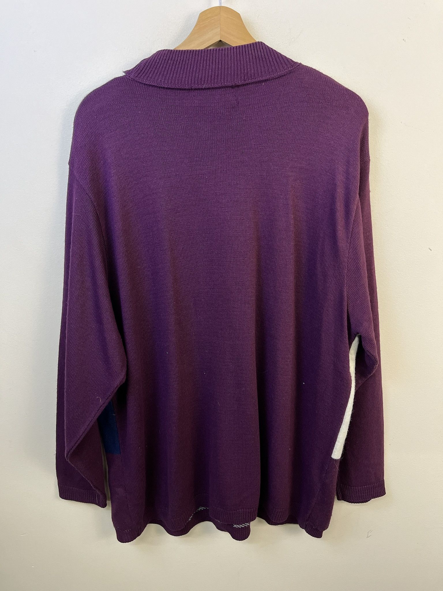 Other Vintage Knit Sweater 1980s Alfred Dunner Cut and Sew Panelled Knit Sweater Size XXL Size US XXL / EU 58 / 5 - 3 Thumbnail