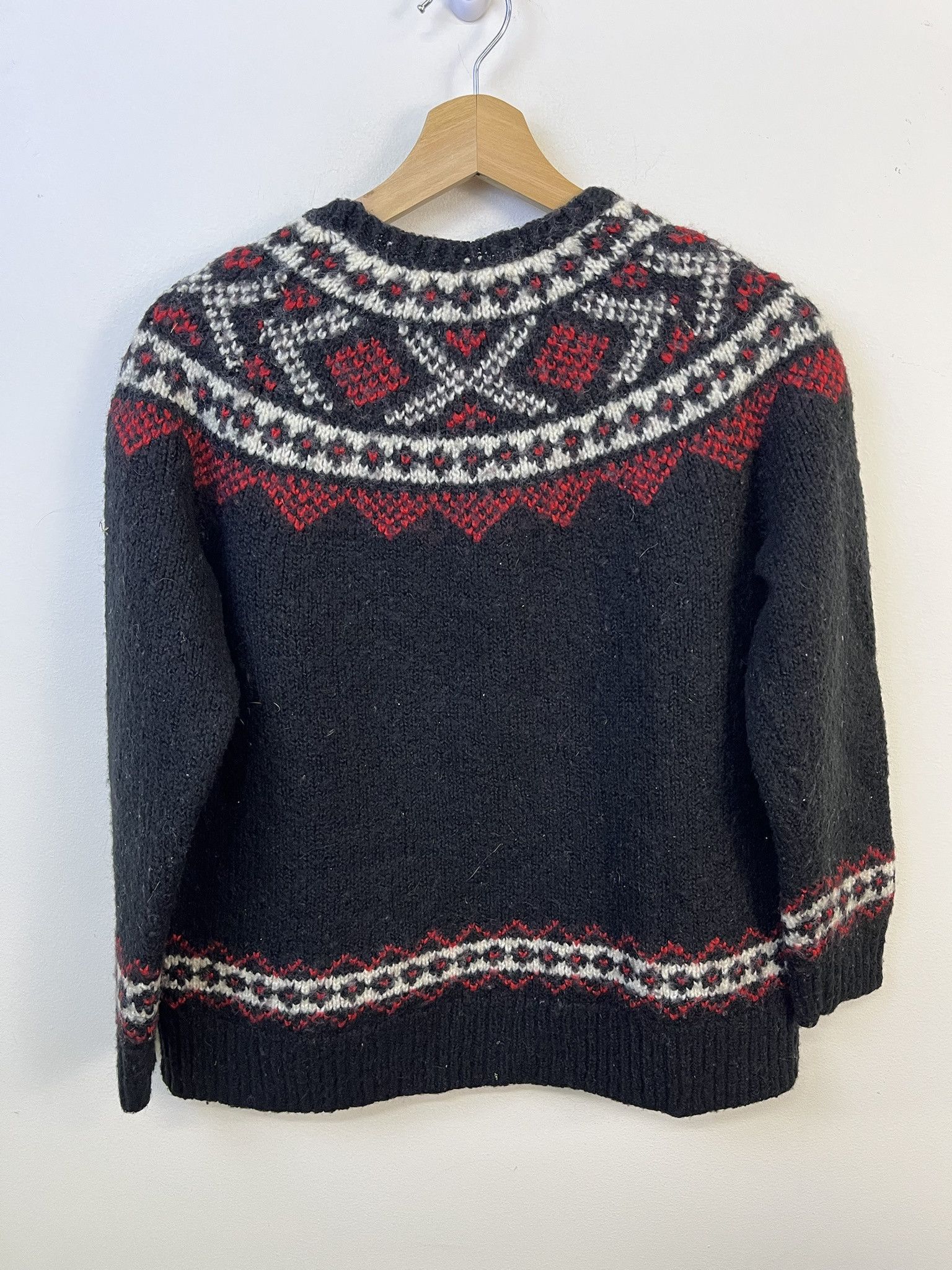 Other Vintage Knit Sweater 1980s Fozzy Pattern Neck Knti Sweater Size M Size US M / EU 48-50 / 2 - 2 Thumbnail