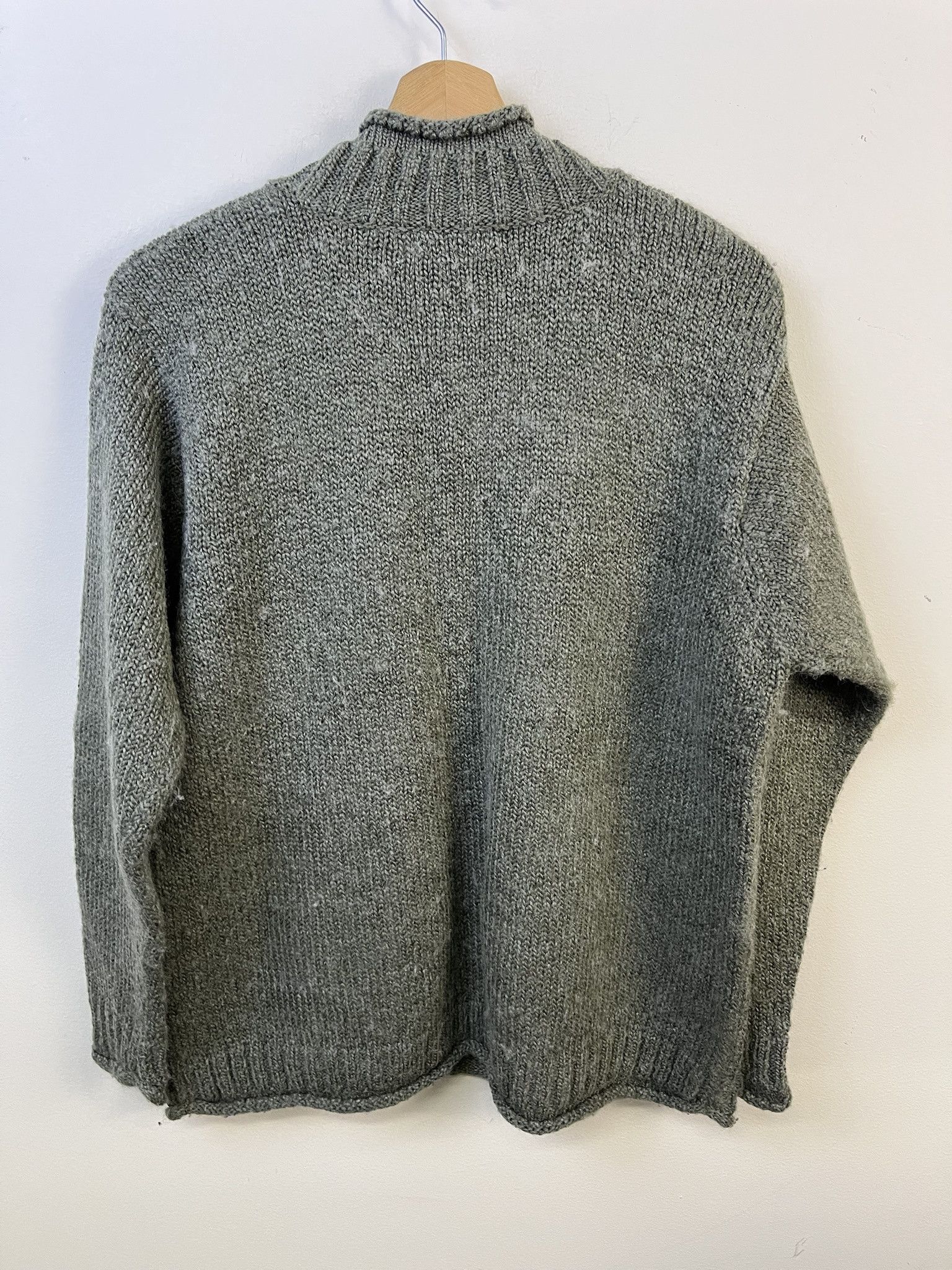 Other Vintage Knit Sweater V Neck Acrylic Pocket Knit Sweater Size M Size US M / EU 48-50 / 2 - 3 Thumbnail
