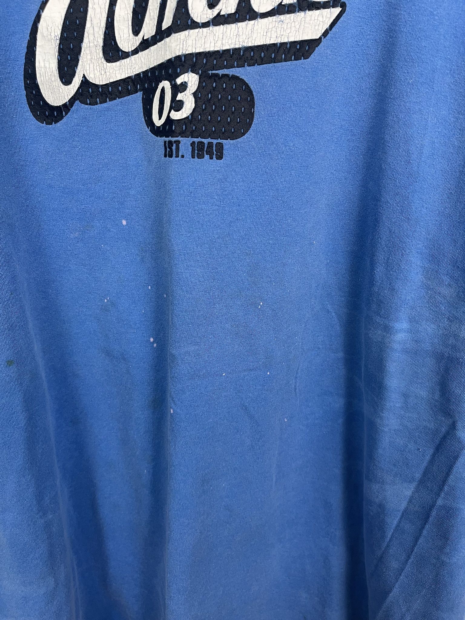 Adidas Vintage Y2K Adidas Jersey Print Logo Tee Shirt Size XXL Size US XXL / EU 58 / 5 - 3 Thumbnail