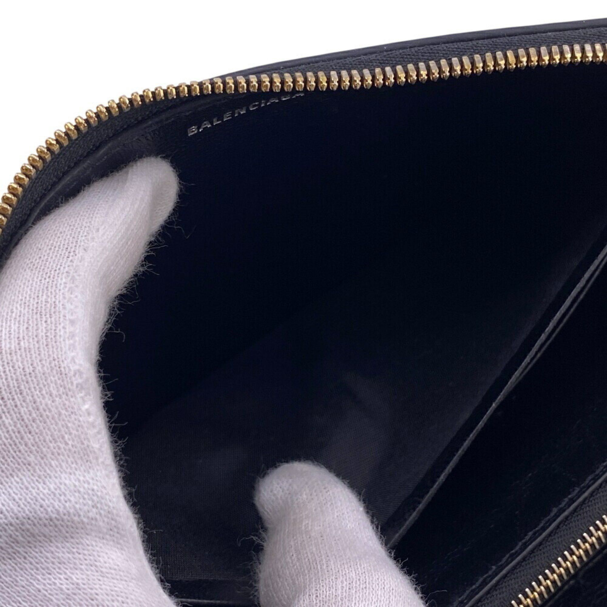 Balenciaga BALENCIAGA 594290 Round Long Wallet Black Men's Size ONE SIZE - 6 Thumbnail