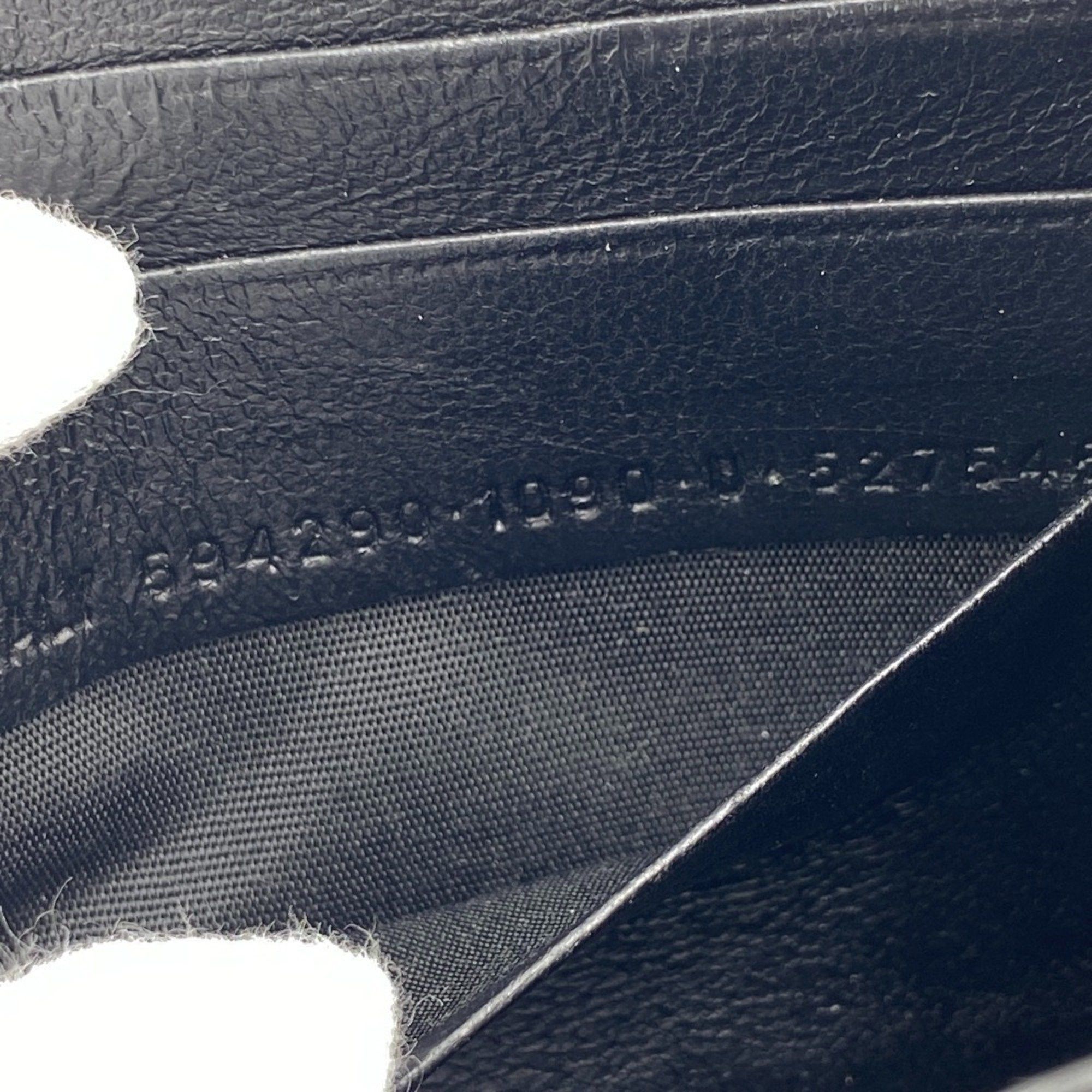 Balenciaga BALENCIAGA 594290 Round Long Wallet Black Men's Size ONE SIZE - 10 Thumbnail