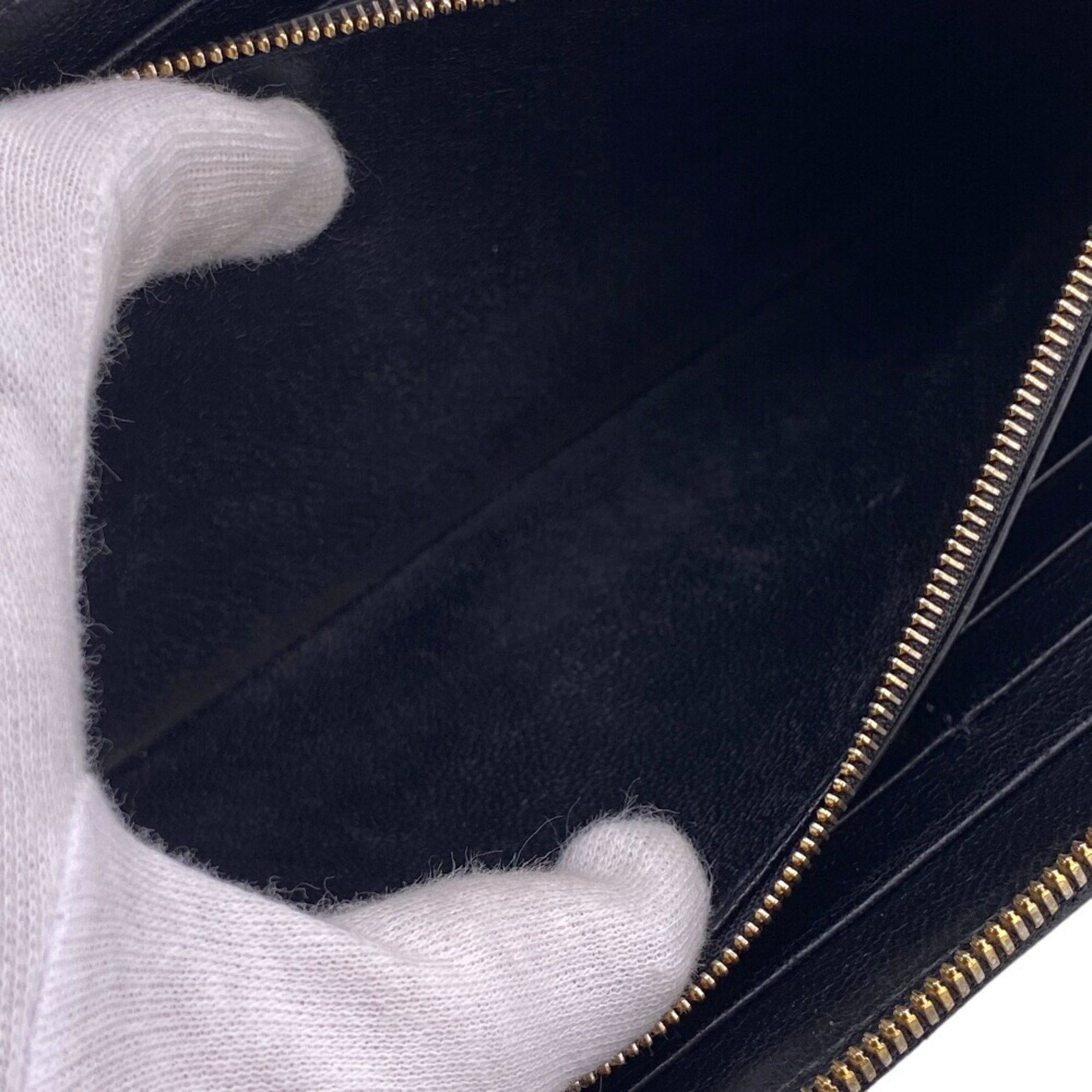 Balenciaga BALENCIAGA 594290 Round Long Wallet Black Men's Size ONE SIZE - 7 Thumbnail