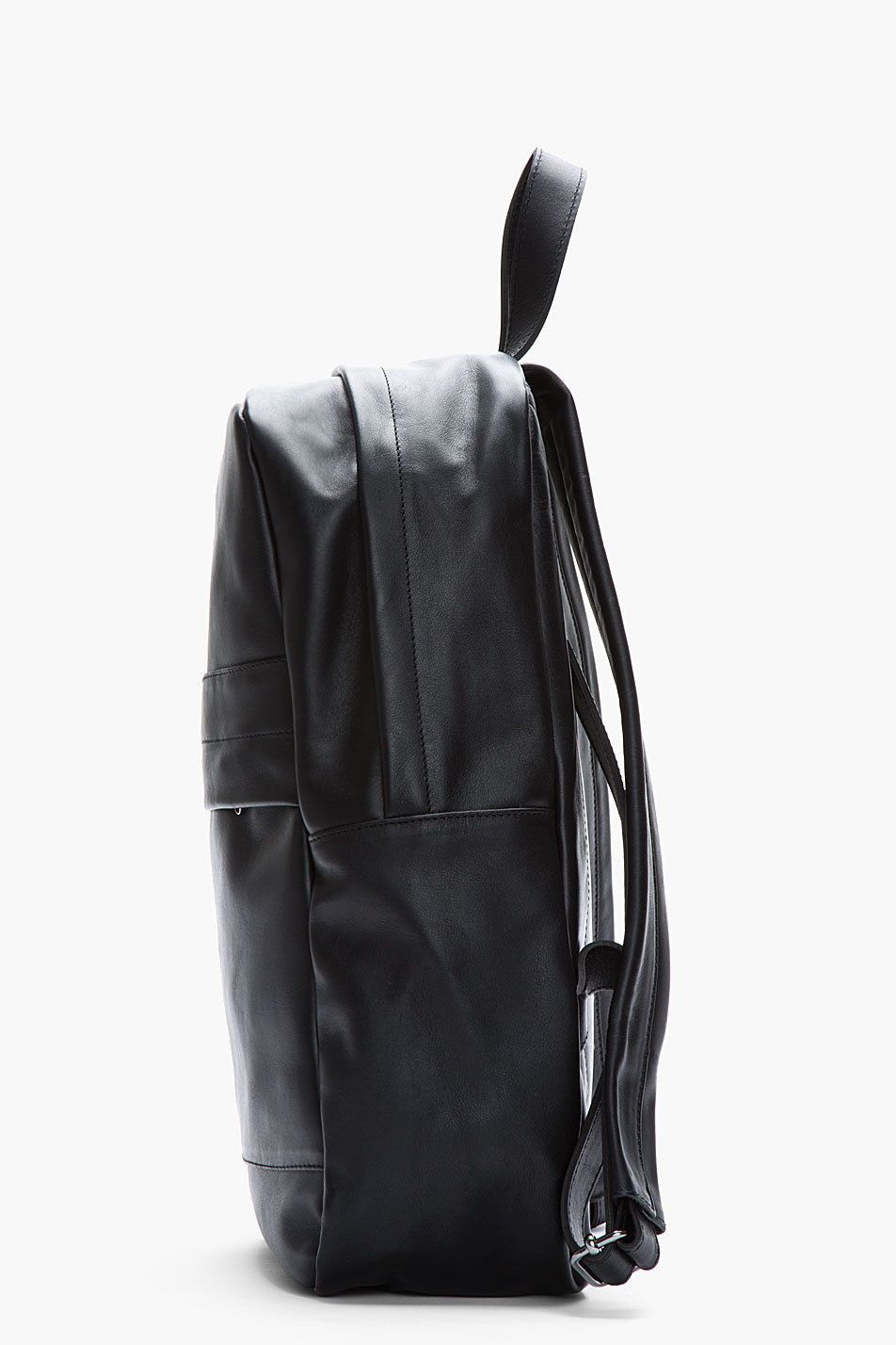 Common Projects Black Leather Backpack Size ONE SIZE - 8 Thumbnail