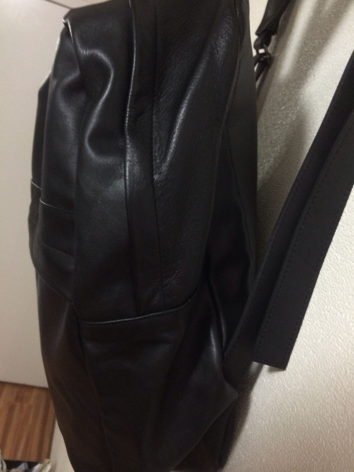 Common Projects Black Leather Backpack Size ONE SIZE - 4 Thumbnail