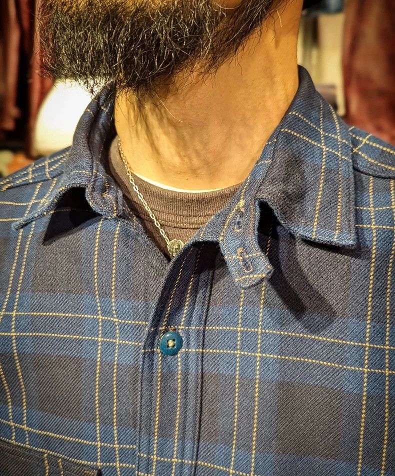 Freewheelers Freewheelers Blystone Mechanic Shirt Size US XL / EU 56 / 4 - 4 Thumbnail