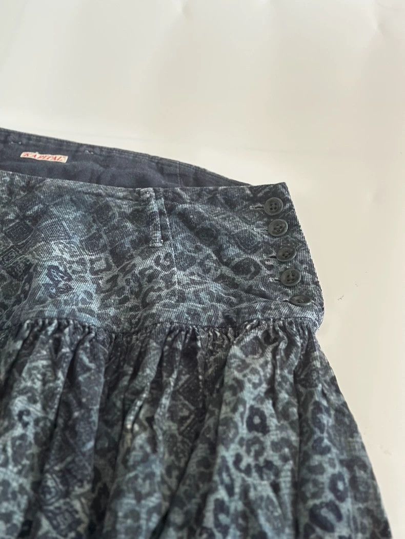 Kapital Kapital Retro Tapestry Corduroy Skirt Pants Size 22" - 2 Thumbnail