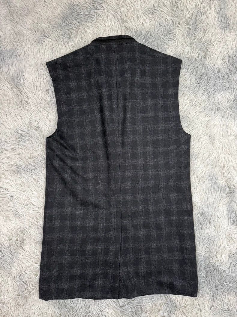 Dries Van Noten Dries Van Noten Checkered Sleeveless Vest Size US XXL / EU 58 / 5 - 4 Thumbnail