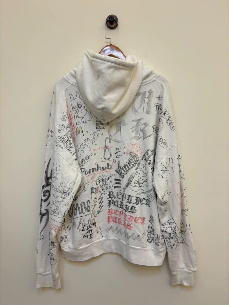 Unused Unused Collaborator Artist Oversized Hoodie Size US M / EU 48-50 / 2 - 8 Thumbnail