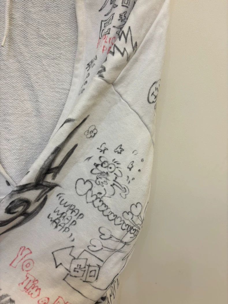 Unused Unused Collaborator Artist Oversized Hoodie Size US M / EU 48-50 / 2 - 4 Thumbnail