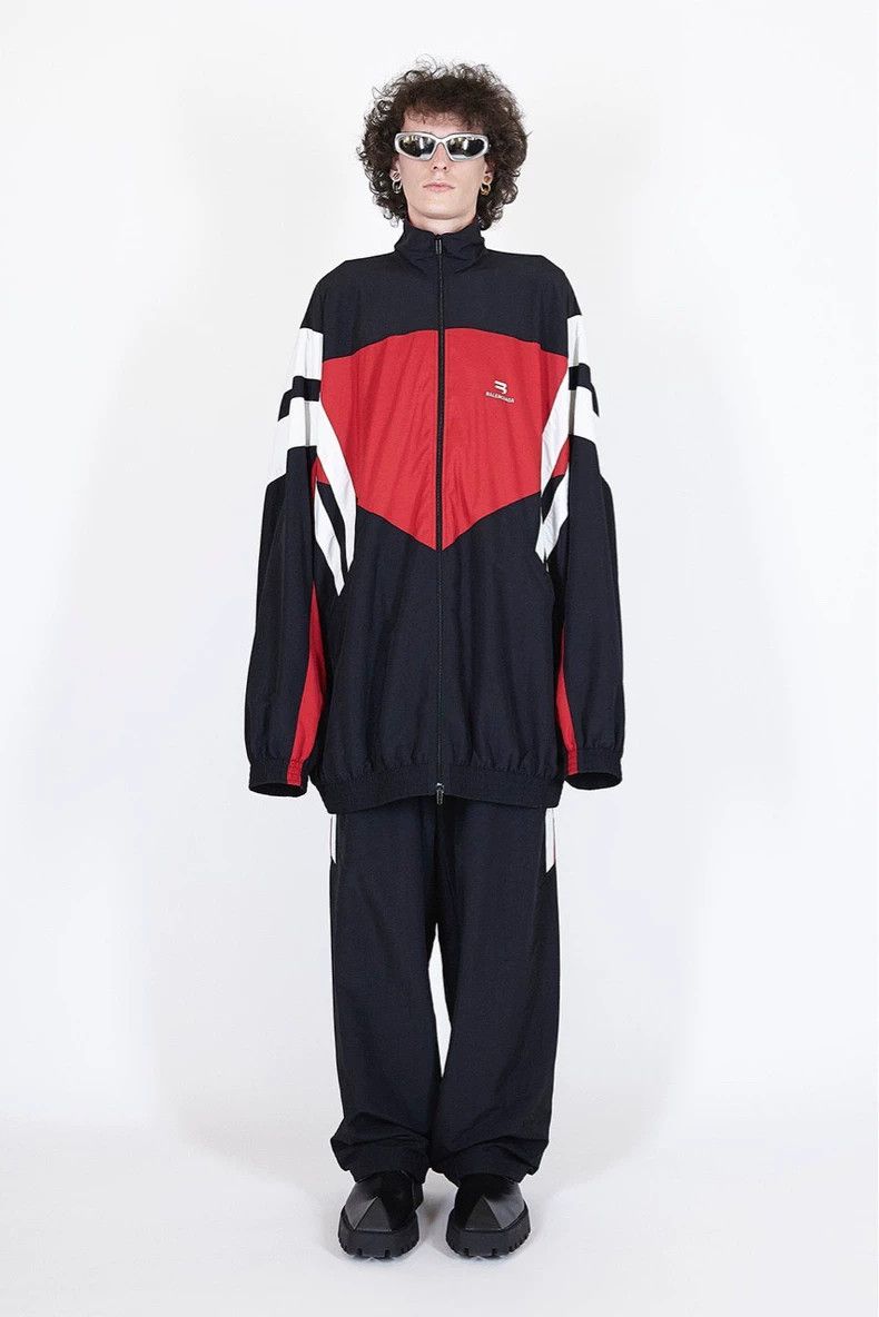 Balenciaga Balenciaga SS21 Tracksuit Jacket with Logo | Grailed 
