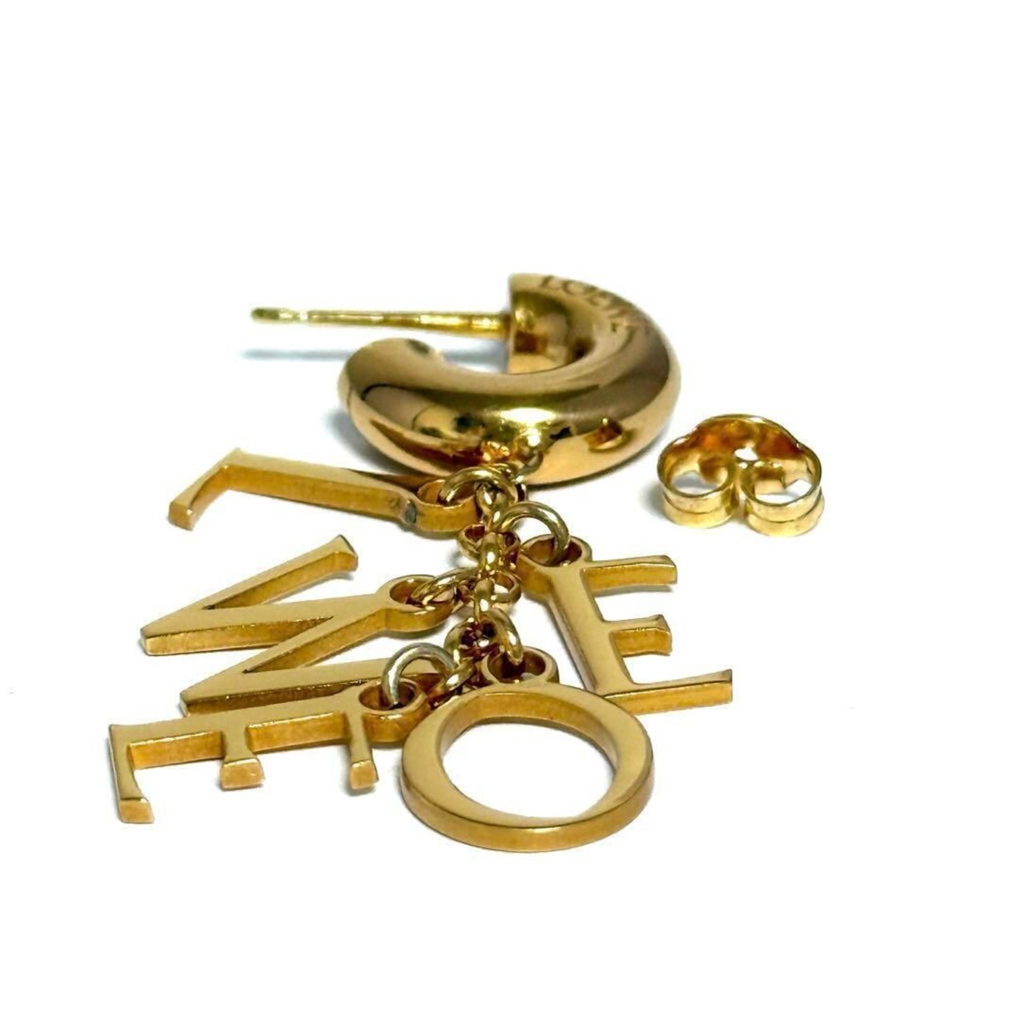 Loewe Loewe Women's Single Earrings Short Lettering Size ONE SIZE - 6 Thumbnail